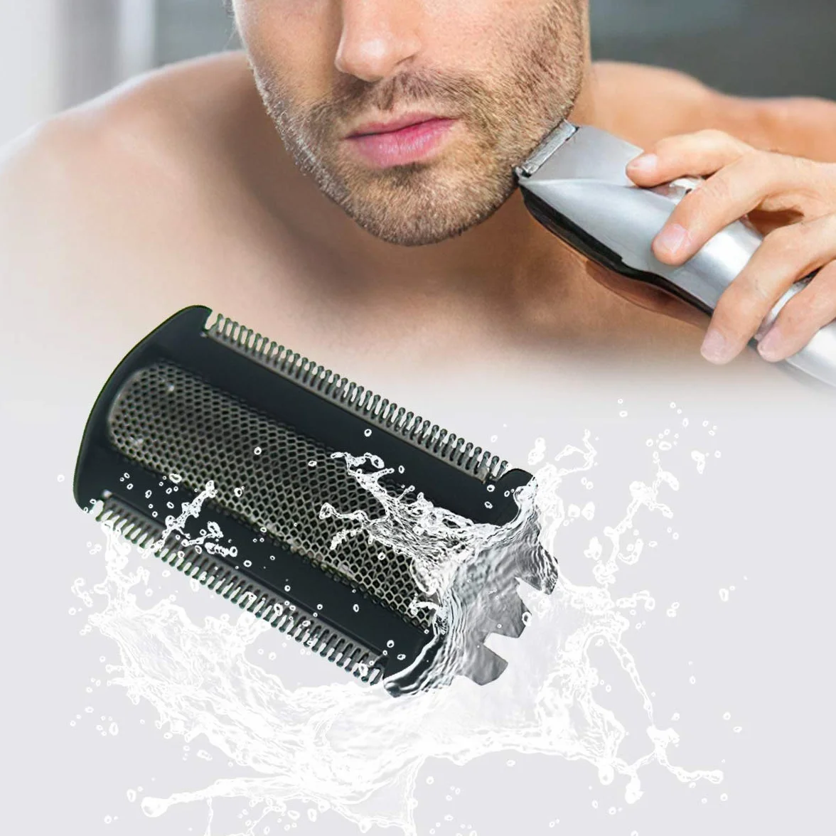 YanBan Testa di ricambio Bodygroom compatibile con Philips bg2024 bg2025 bg2026 bg2028 bg2036 bg2038 bg2040 tt2021 tt2030 tt2040 serie 7000 e serie 3000