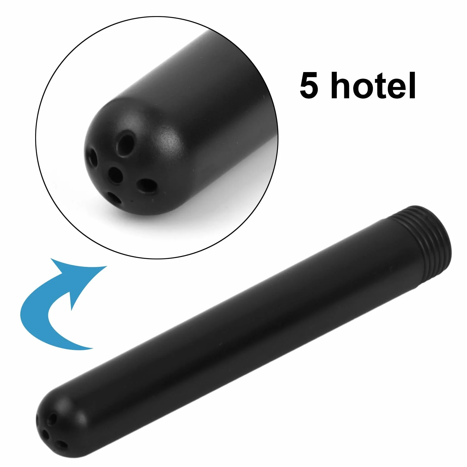 Doccia Anale e Doccino Anale, Kit di 2 Pezzi 100mm 130mm per la Pulizia Anale, Lavaggio e Igiene Intima con Palline Anali, Clister per Pulizia del Colon - Adatto per Uso Adulto