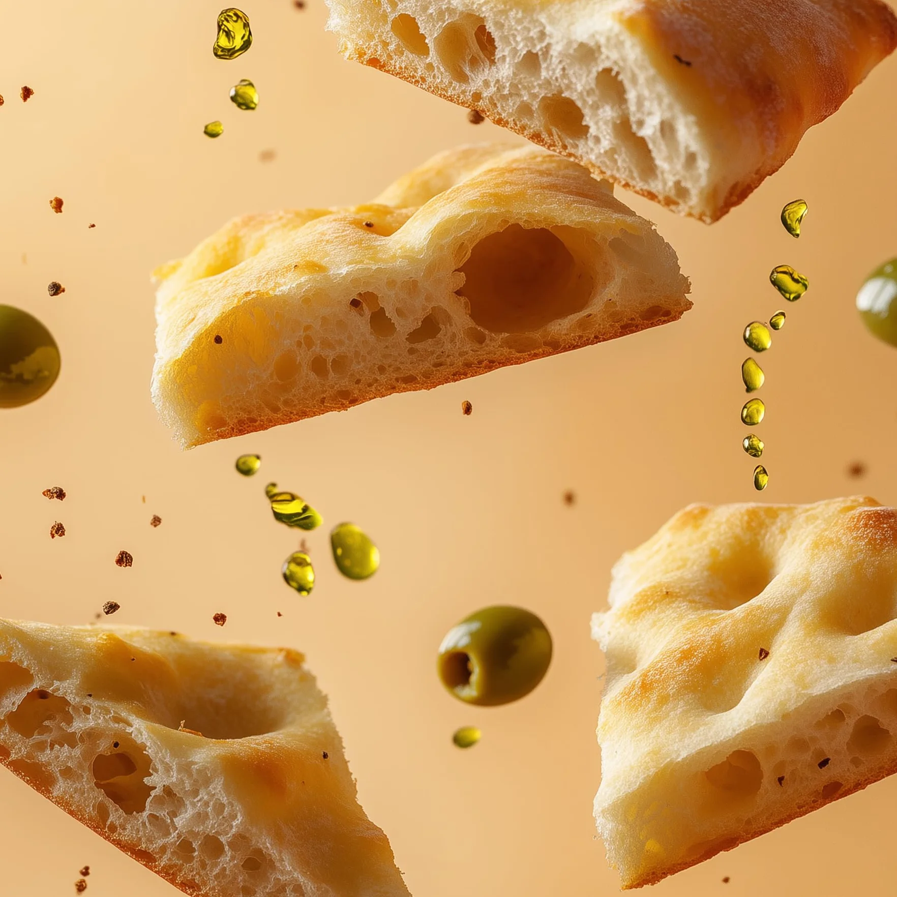 Focaccia Proteica Keto EatPro, 10 Focaccine Da 50g, 7% Carboidrati Netti, 26% Di Proteine, Focaccia Fit Olio Extra Vergine D'Oliva, Spuntini Proteici Low Carb, Keto Diet, Cibo Proteico