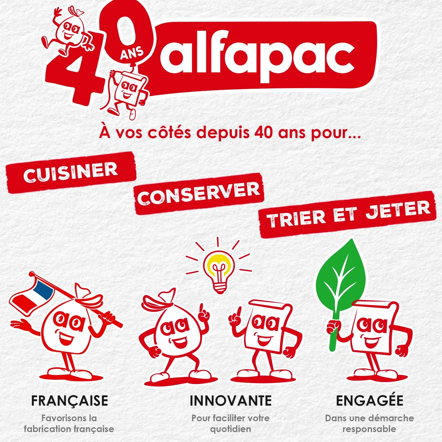 ALFAPAC - Carta in alluminio goffrato, 10 m, 1 pezzo