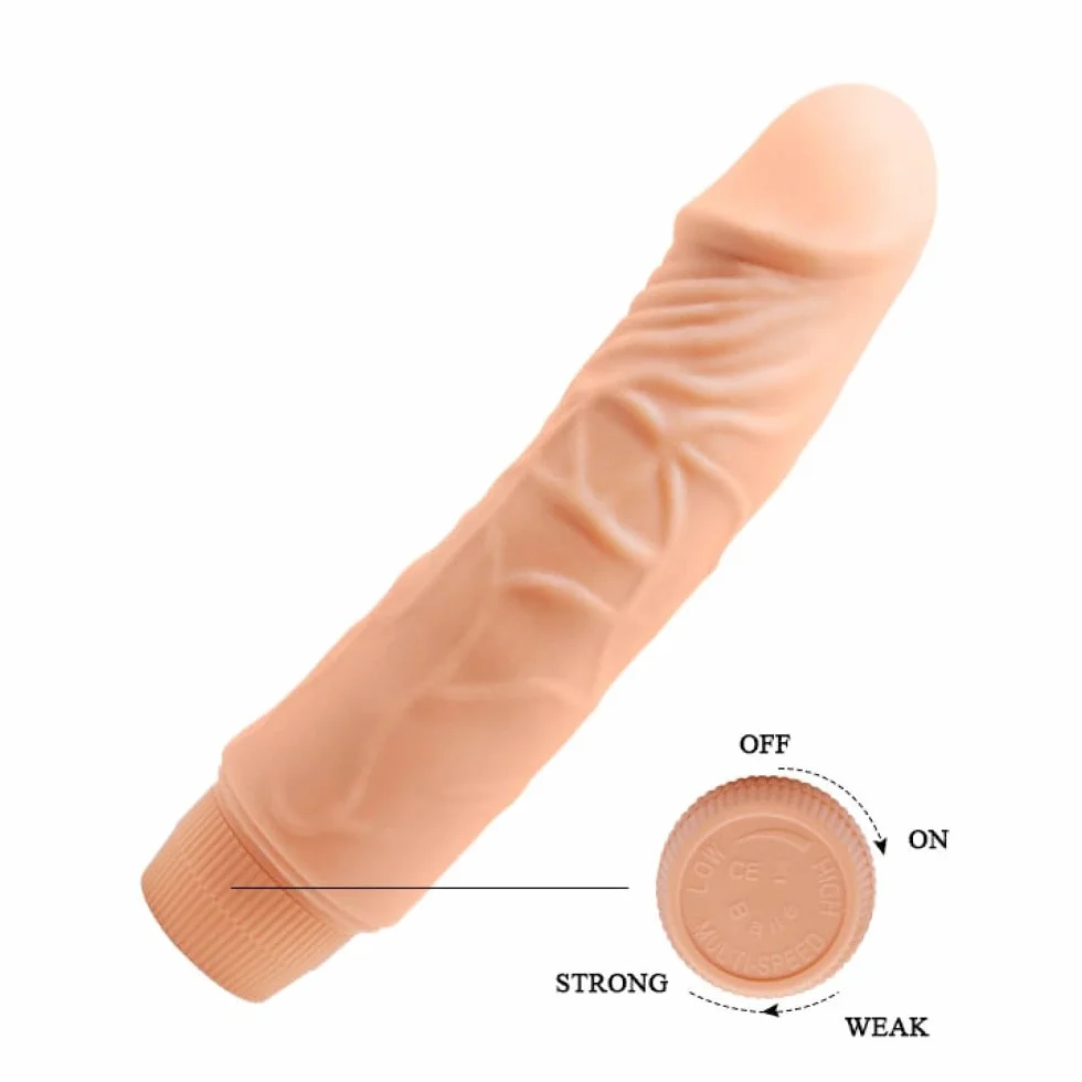 Vibratoreper donna realistico, dildo vibrante vaginale, pene vibratore sex toys per donne 20 cm