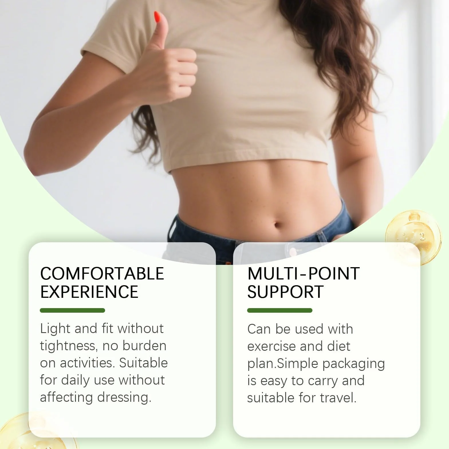 Cerotti Dimagranti Moringa 10 in 1, 2 Confezioni Nano Microneedle Patch, Cerotti Corpo Naturali, Invisibili sotto i Vestiti, Adatto a Tutti i Tipi di Pelle, per Uomo e Donna