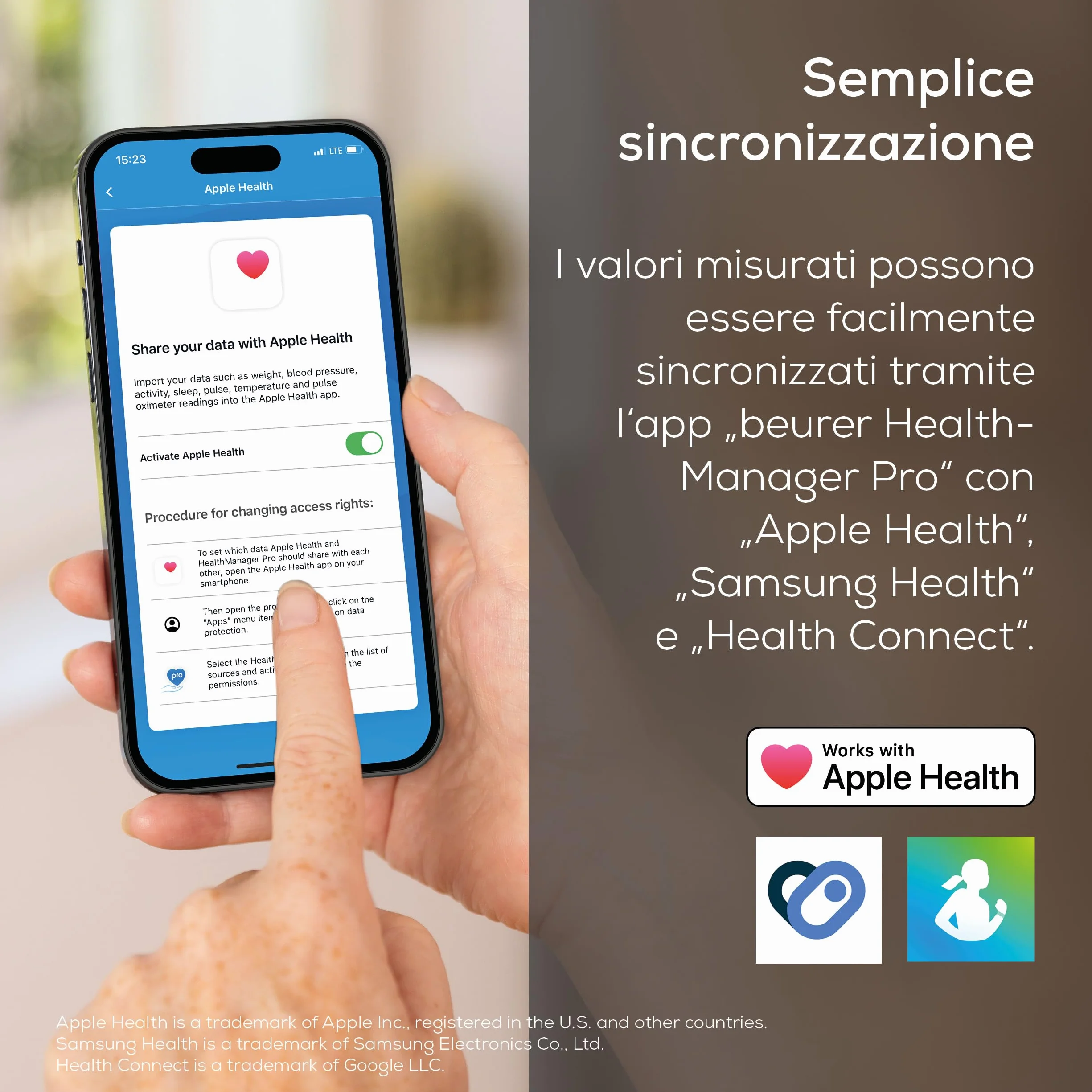 Beurer BF 450 bilancia pesapersone con Bluetooth, impedenziometrica digitale, 17 valori, 180 kg