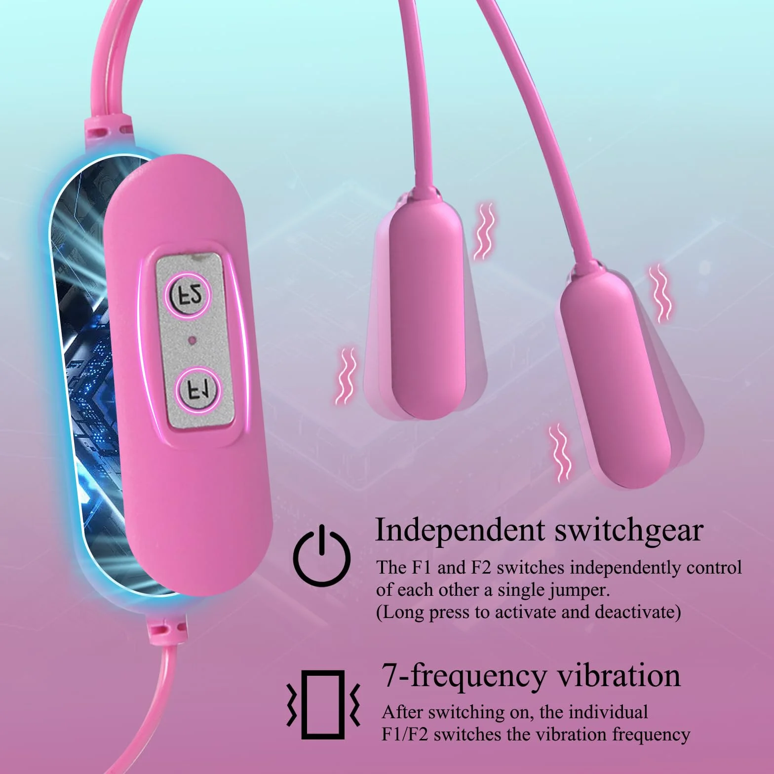 BDSMYEE Dilatatore Uretrale Pene con 7 Modalità di Vibrazione, Sonda Uretrale Vibratore Giocattoli Sessuali per Uomini