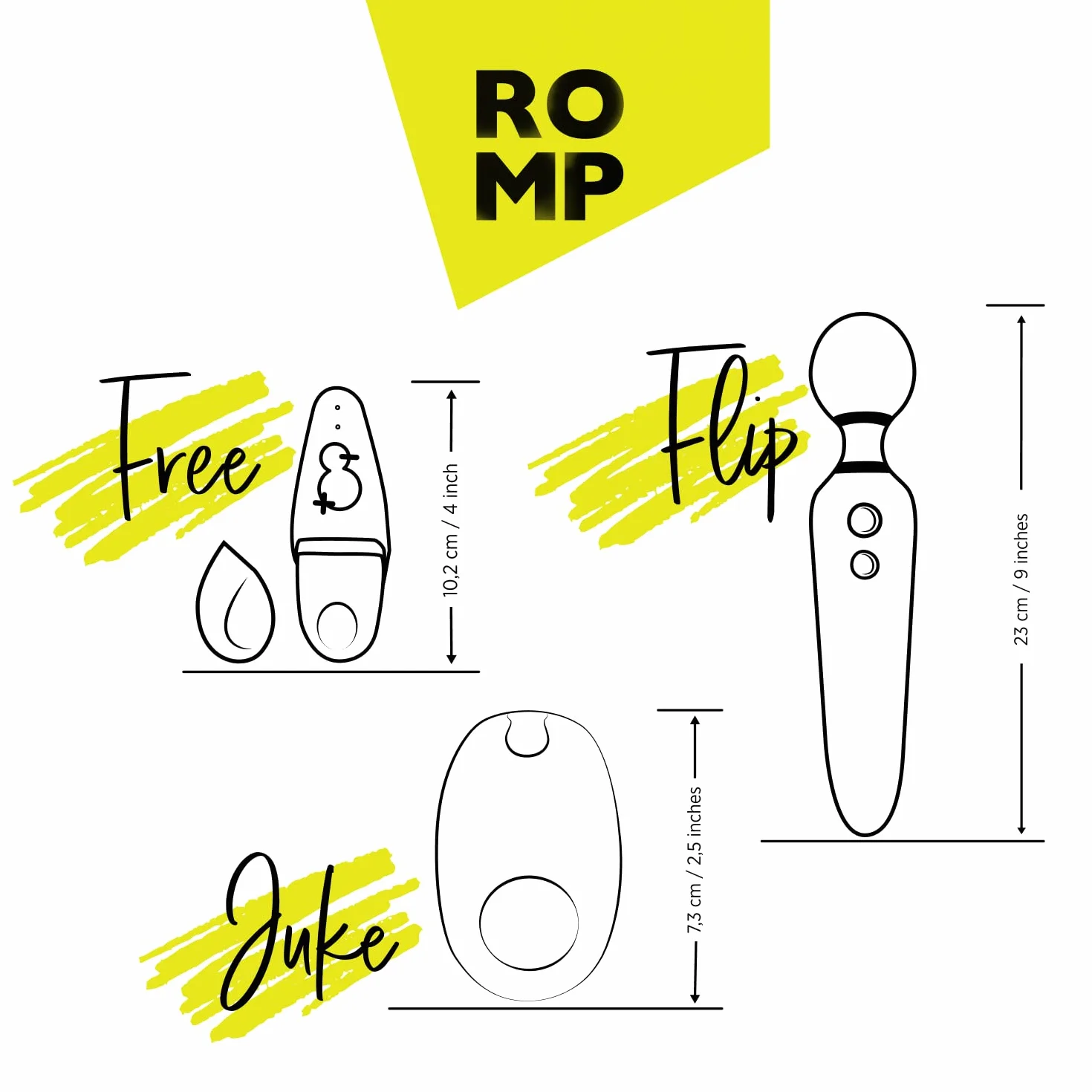 ROMP Pleasure Kit Sex Toys per Coppie Succhia Clitoride Donna Viaggio Massaggiatore 6 Modalità Anello Vibrante Pene Uomo Giochi Sesso Adulti