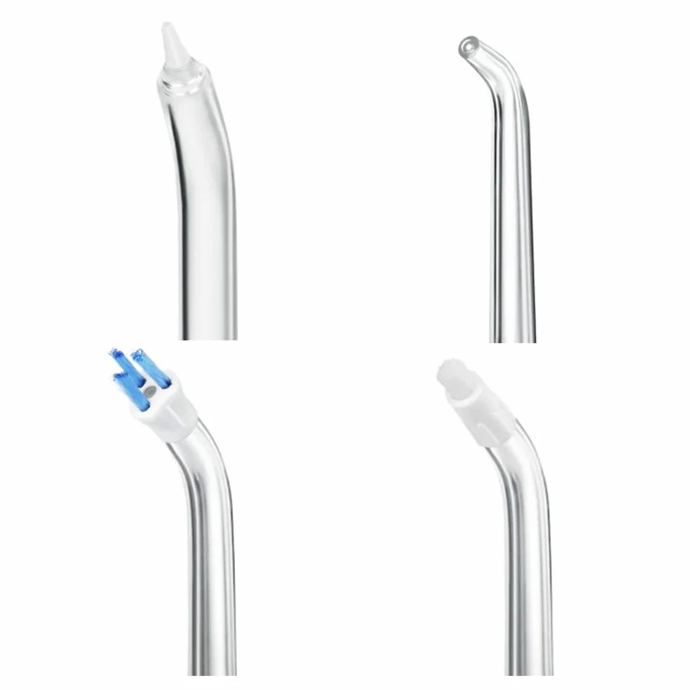 6 pezzi Set di Ugelli per Irrigatore Orale Kit di Punte Jet di Ricambio Compatibile con Waterpik WP-100/WP-250/WP-300/WP-450/WP-560/WP-660/WP-811/WP-900/Flycat FC168/FC188