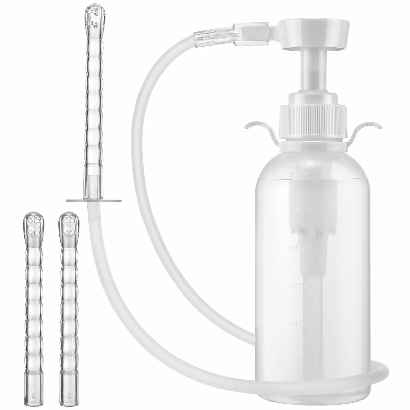 Sistema di pulizia vaginale riutilizzabile 300 ml doccia anale clistere set