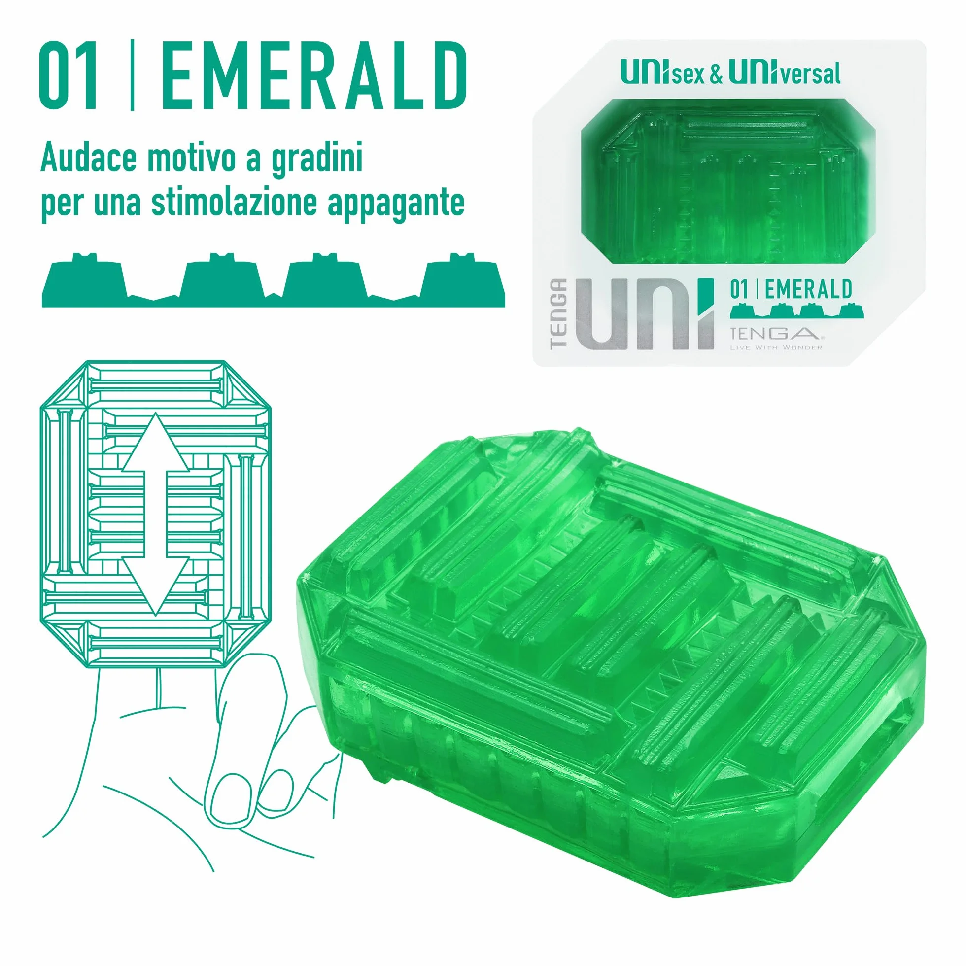 TENGA UNI EMERALD