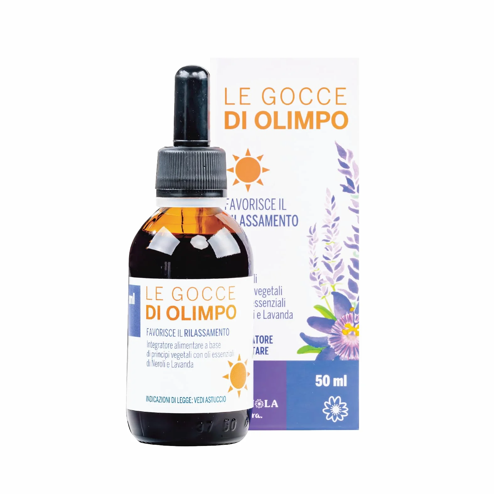 CAGNOLA Integratore Naturale Ansia Stress Gocce Rilassanti 50 ml Melissa Passiflora Lavanda