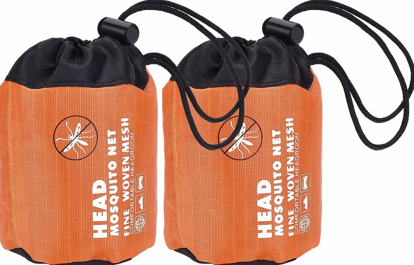 eBoot 2 Pack Head Net Face Mesh Head Cover for Outdoor Protection from Mosquitoes and Flies