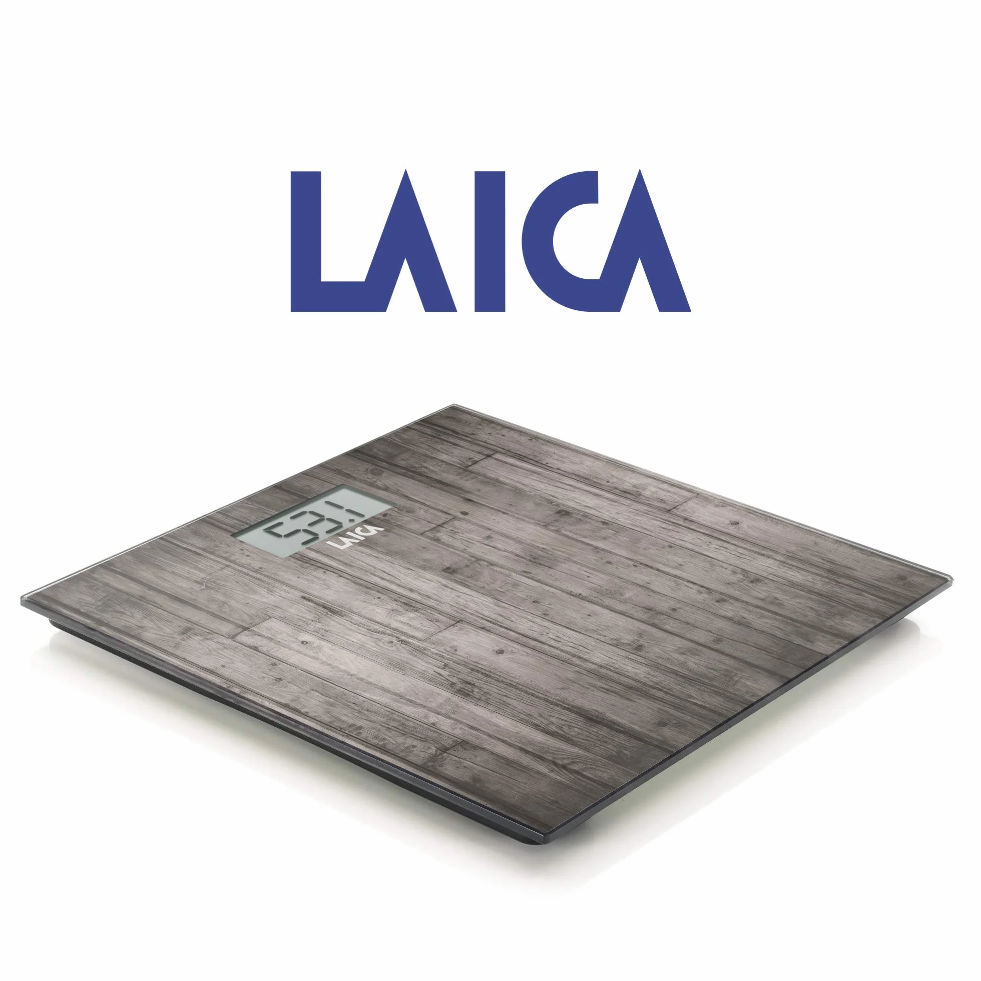 Laica PS1065 Bilancia Pesapersone Elettronica 180 kg Vetro Temperato Marrone