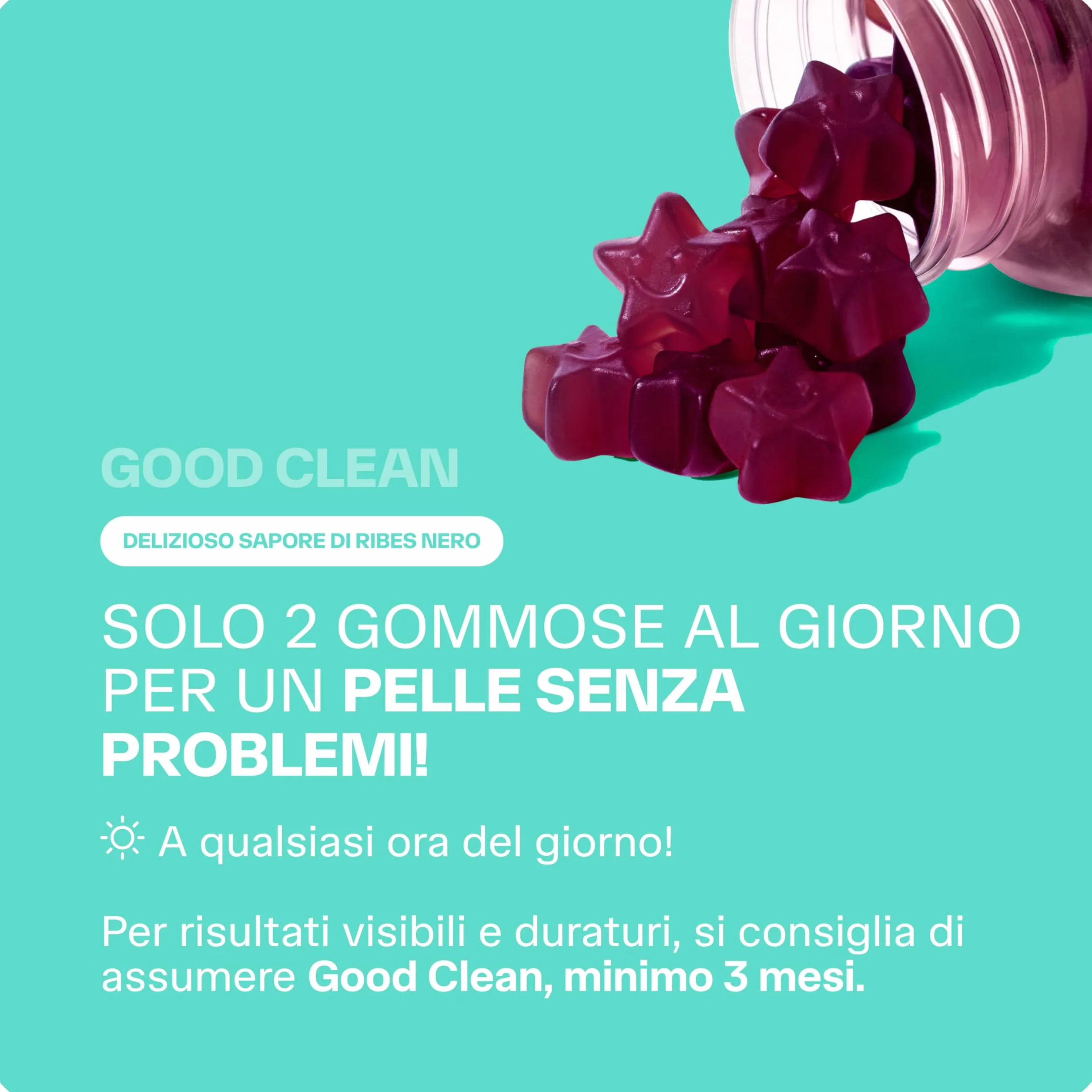 Lashilé Beauty Integratore Alimentare Anti-Acne 120 Gummies Pelle Netta Bardana Ortica Zinco