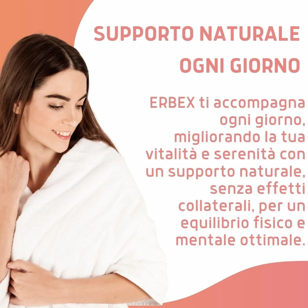 Erbex Integratore Naturale alla Rhodiola Rosea 50 Capsule - Azione Tonico Adattogena per Stanchezza Fisica e Mentale - Rodiola Forte e Naturale - Compresse Energetiche per il Benessere