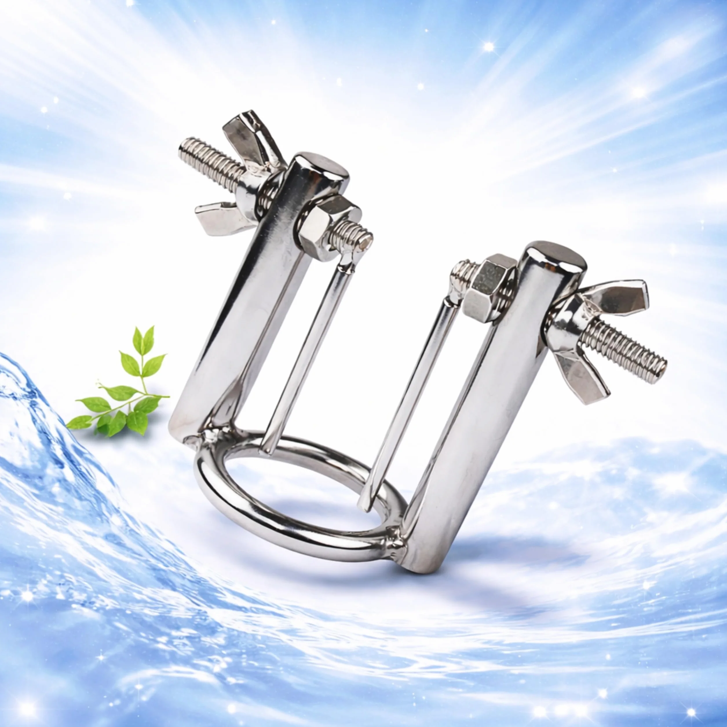 Sonda Uretrale Uomo Acciaio Inox Dilatatore Uretra 3cm x 3mm Sex Toy BDSM