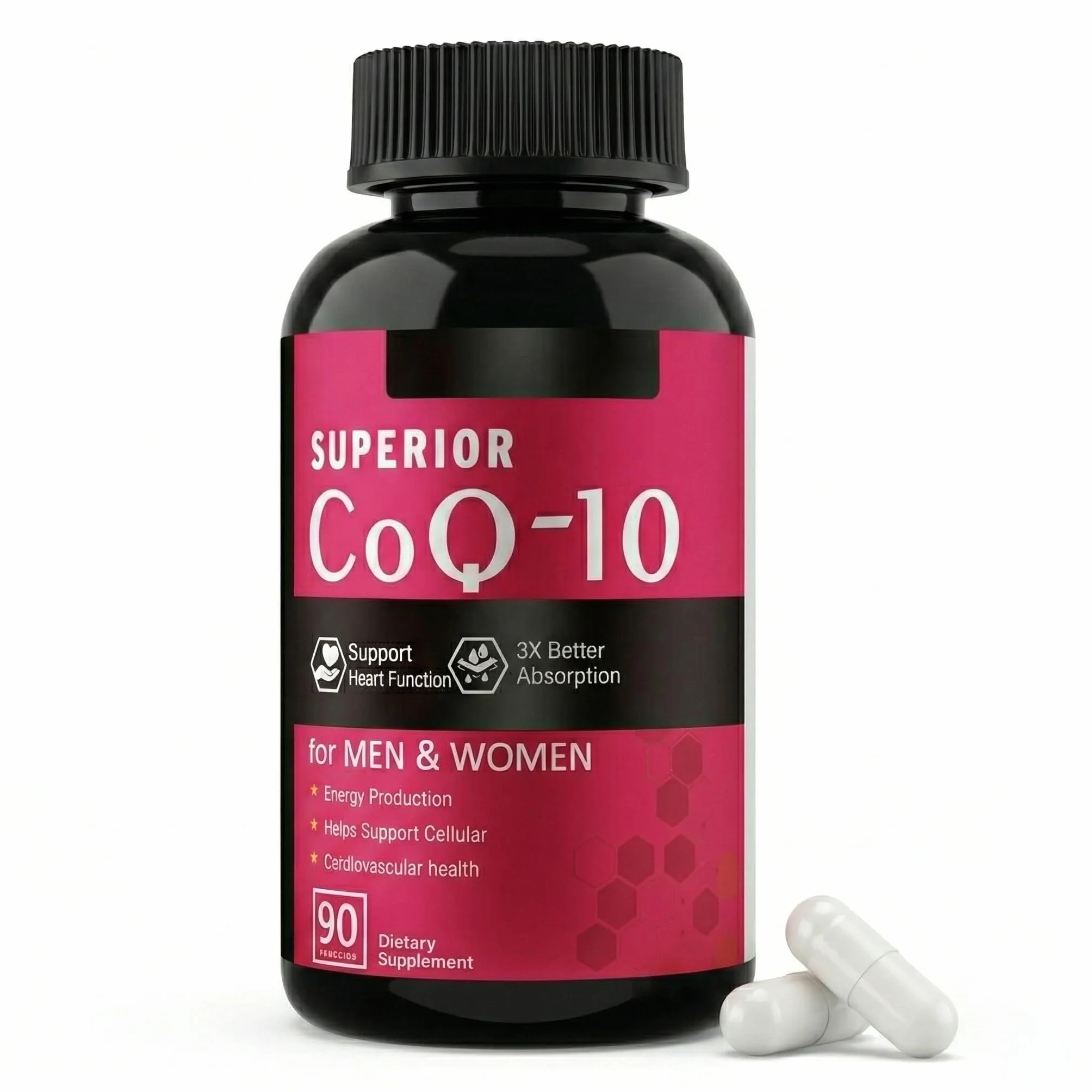 Coenzima Q10 300mg | 90 Capsule Vegane | Alta Assorbibilità