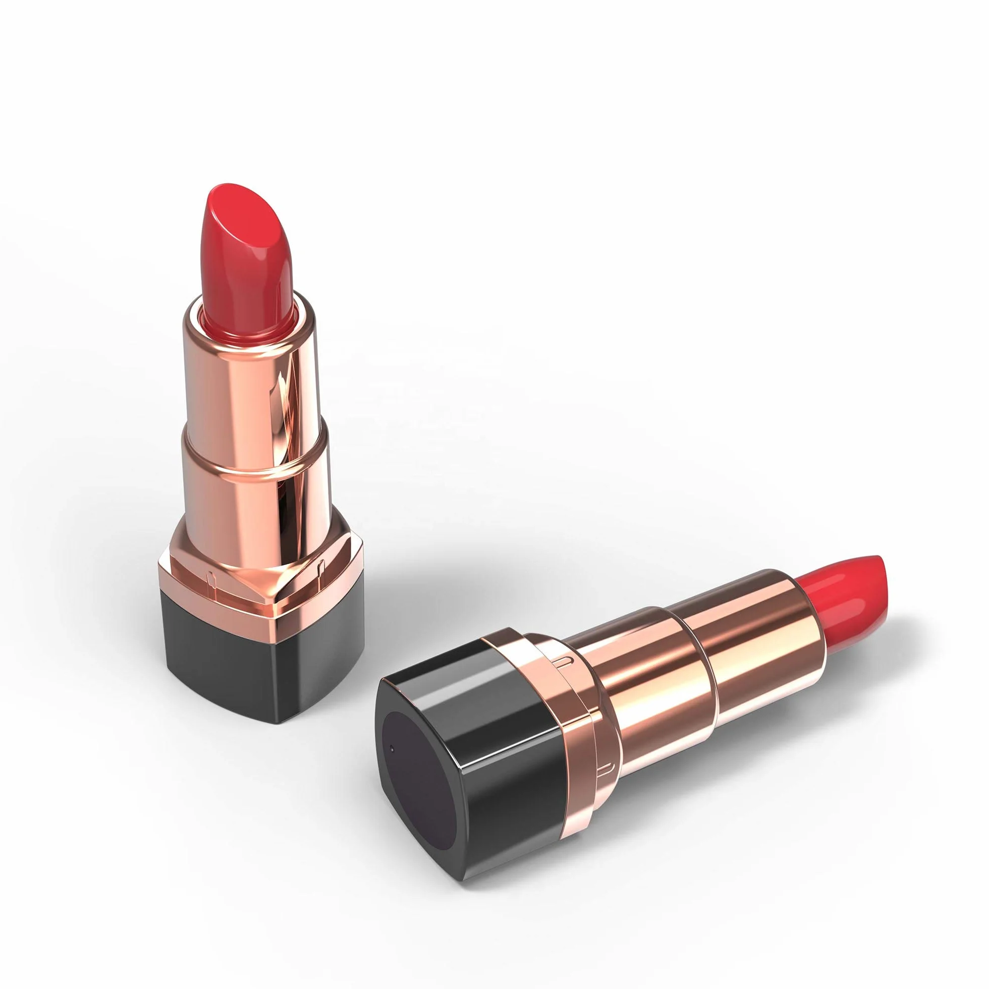 VIBRATORE RICARICABILE ROSSETTO LIPSTICK DONNE MASSAGGIATORE CLITORIDE J016