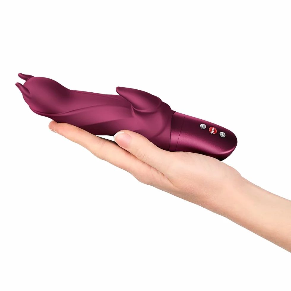 Fun Factory Darling Devil | vibratore rabbit per donne | stimolazione mirata di punto g e clitoride | 10 programmi di vibrazione | impermeabile IPX7 | silicone