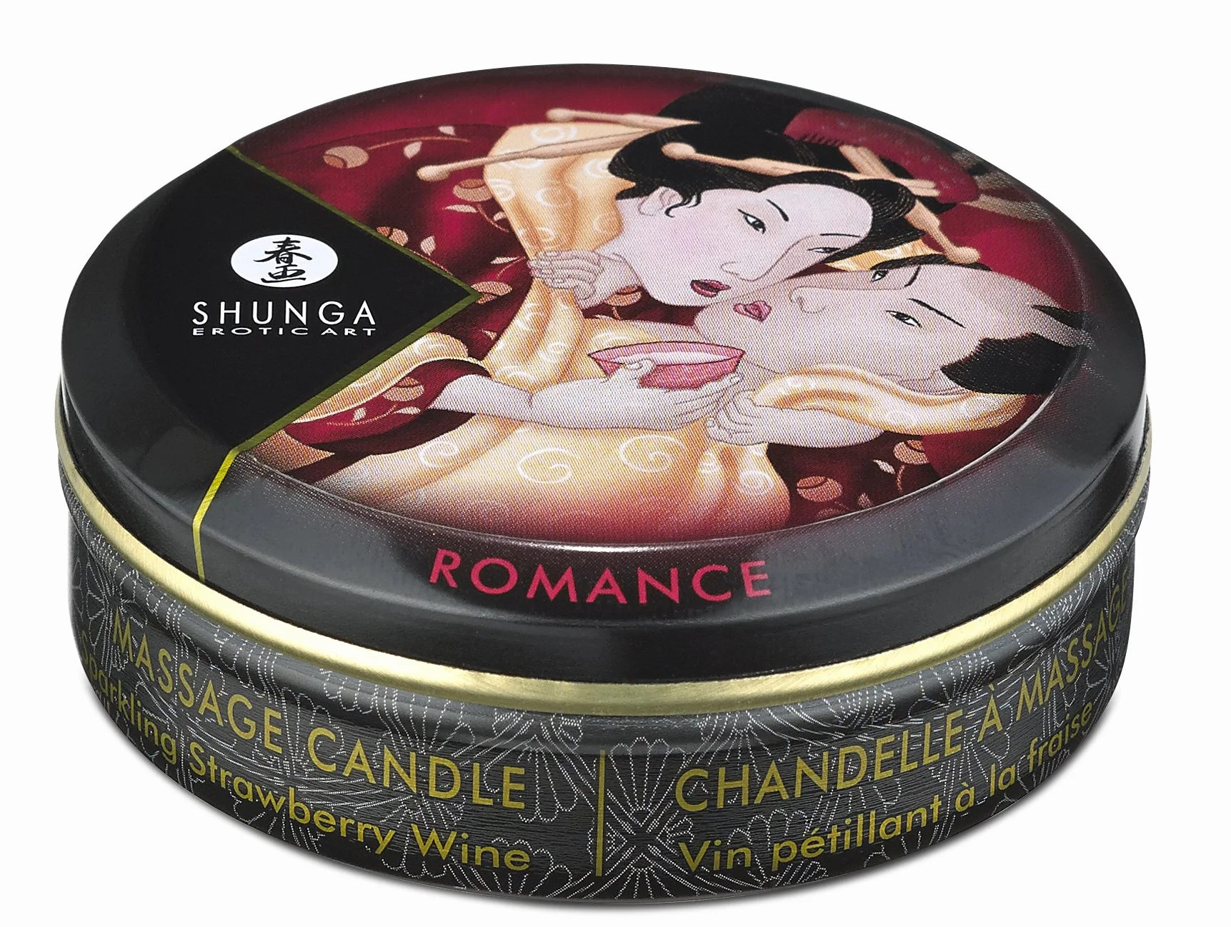 Shunga Set regalo Spumante Geisha alla fragola