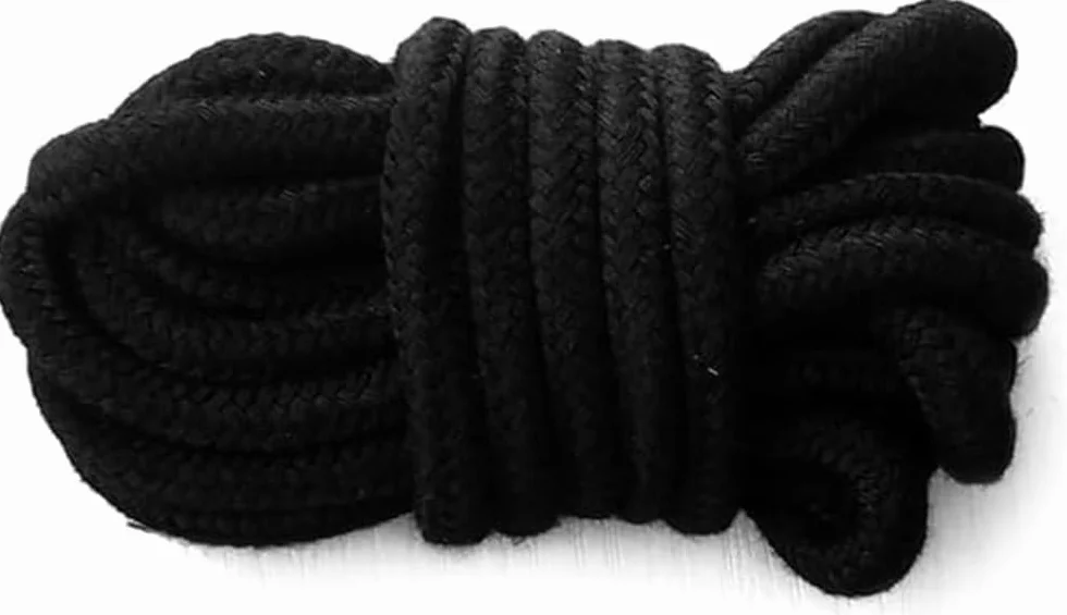 1 set di oggetti di scena per giochi di ruolo in nylon e pelle nera regolabili, festa di gioco in camera da letto