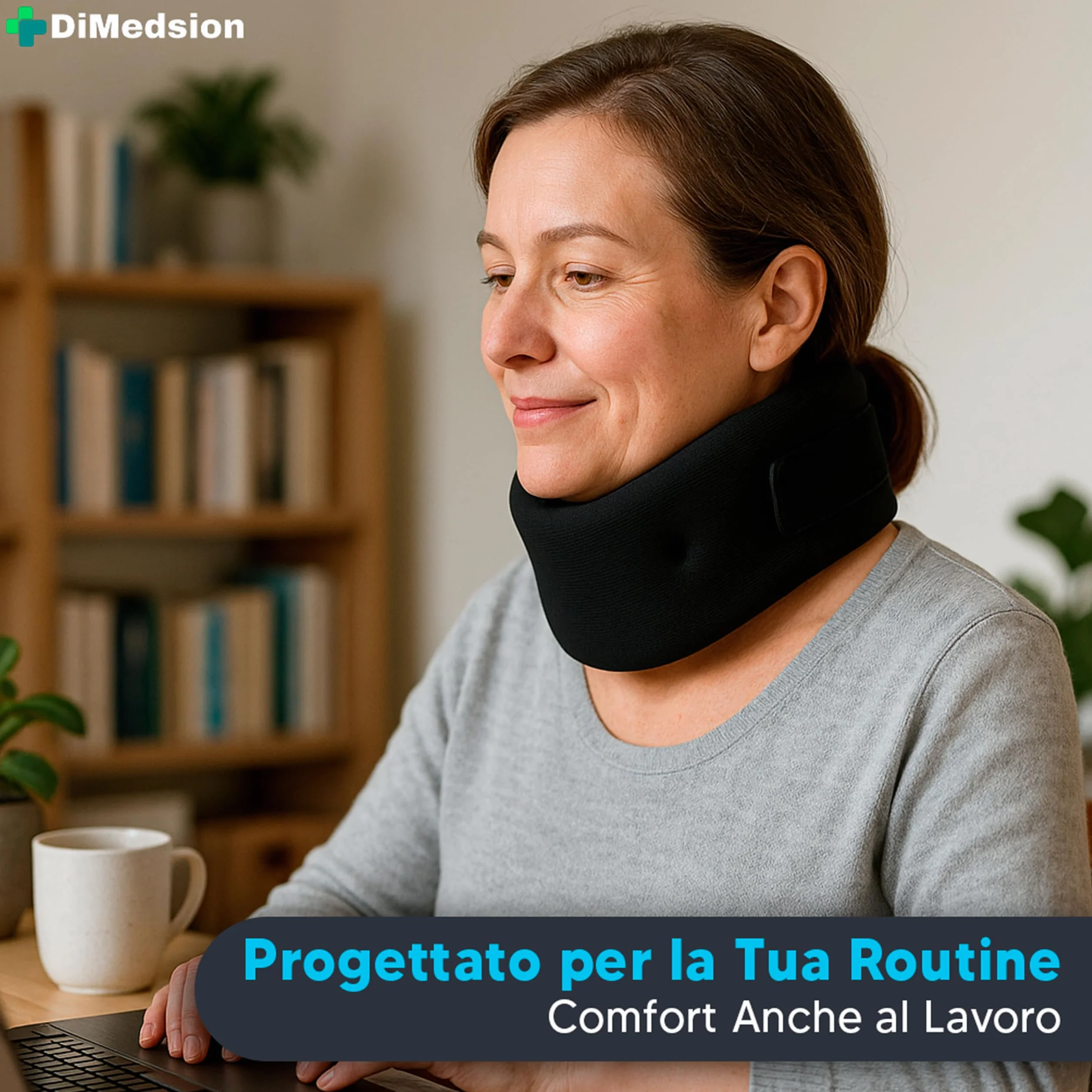 Collare Cervicale Morbido Ortopedico Traspirante Supporto Cervicale
