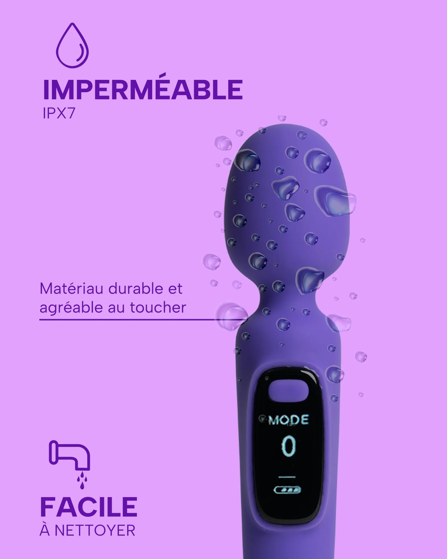 MySecretCase Vibratore Donna 20cm 10 Modalità Stimolatore Clitoride Sexytoysys