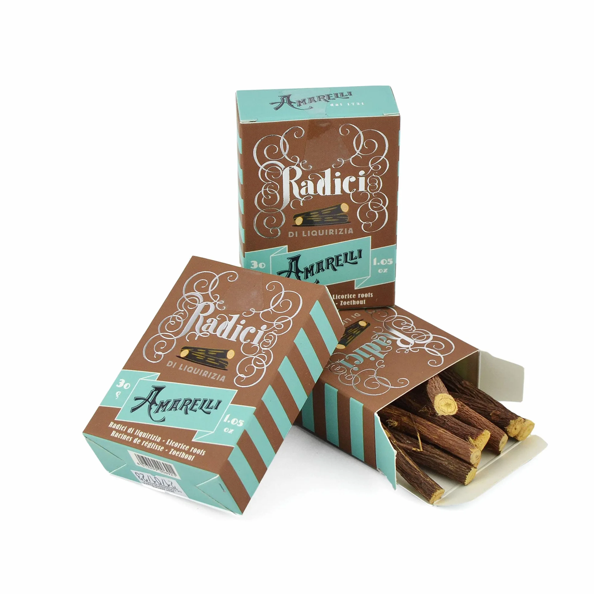 Bastoncini di Liquirizia 30g x4 Confezioni