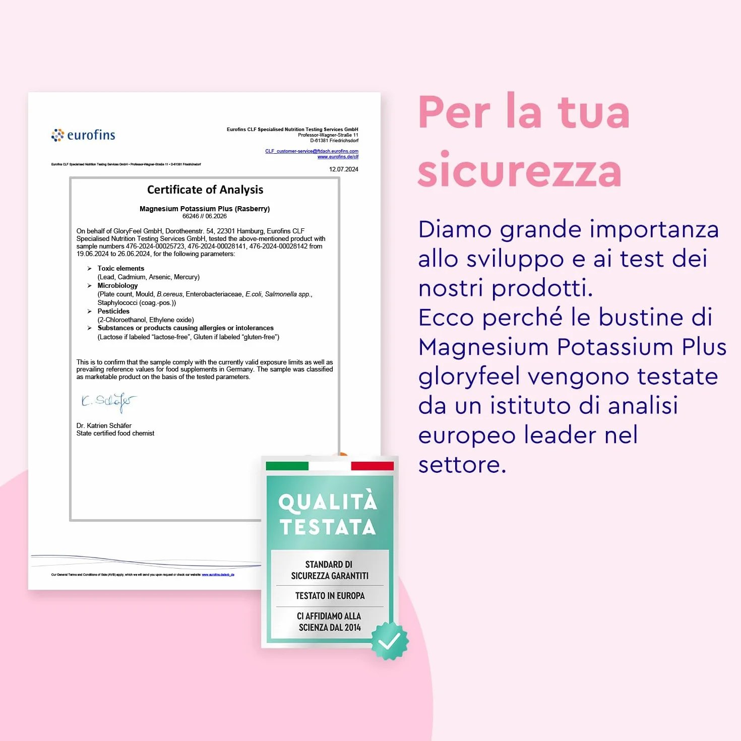 Magnesio e Potassio Integratore, Eletto PRODOTTO DELL'ANNO 2025, Gusto Lampone, 30 Bustine, Vitamina C, B12, Riboflavina e Tiamina, Contro Stanchezza e Affaticamento, per Sistema Immunitario e Nervoso