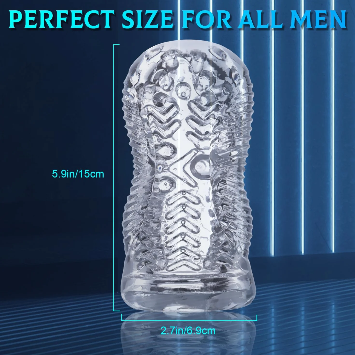 P9- Bellissimo e Durevole Giocattolo Relax in Silicone Trasparente per Uomo Ṽagiṉe In Silicone Ṝeale Ḿâsṯurbṯöre Uṑmo Mầsturbatǒte TǒIls DoNna Masturầziǒne Rêalistico Uòmo Püssycầt TǒYs