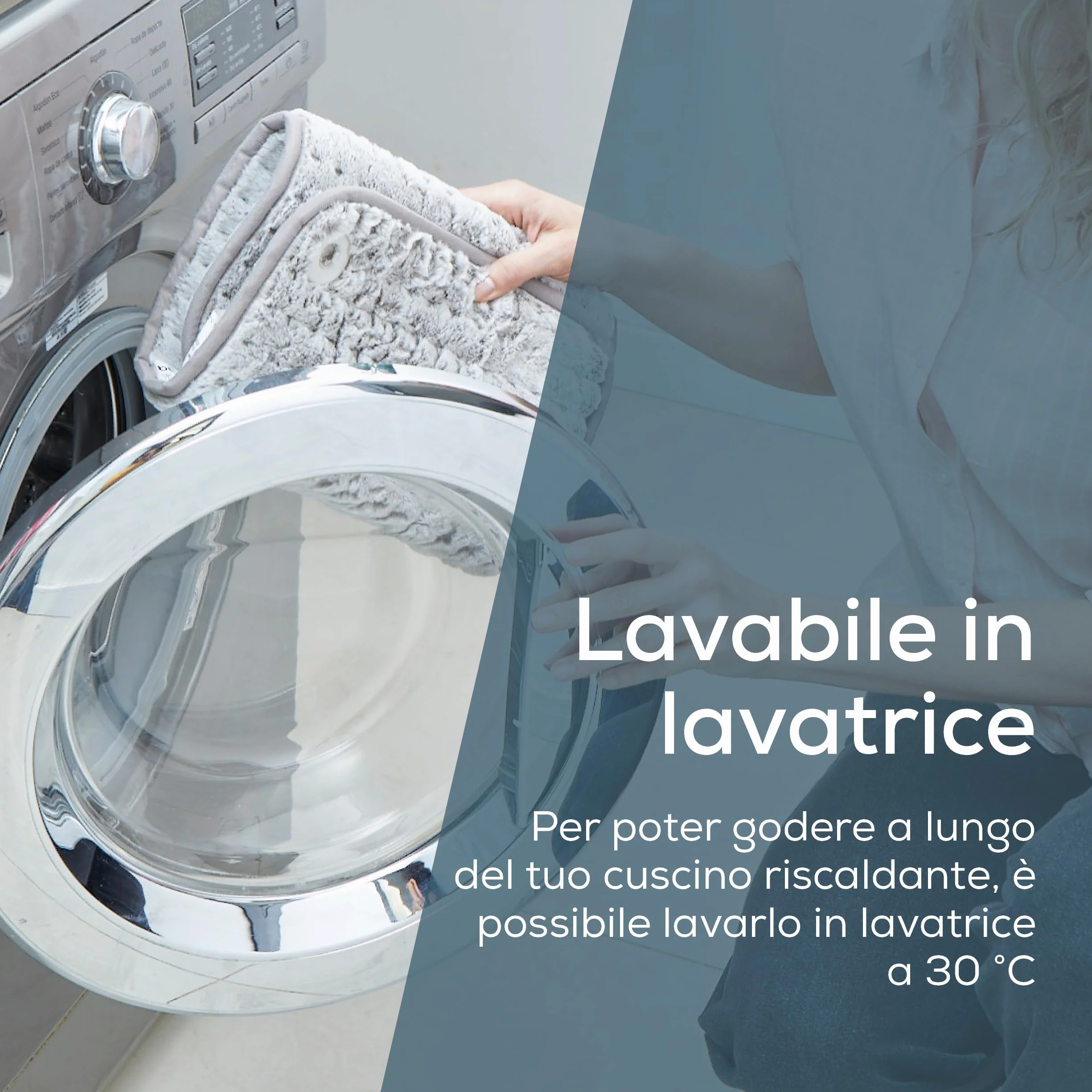 Beurer HK 123 Nordic termoforo XXL, ultramorbido e traspirante, 3 livelli di temperatura, riscaldamento rapido, spegnimento automatico, lavabile in lavatrice a 30°C, 60 x 30 cm, prodotto in Europa