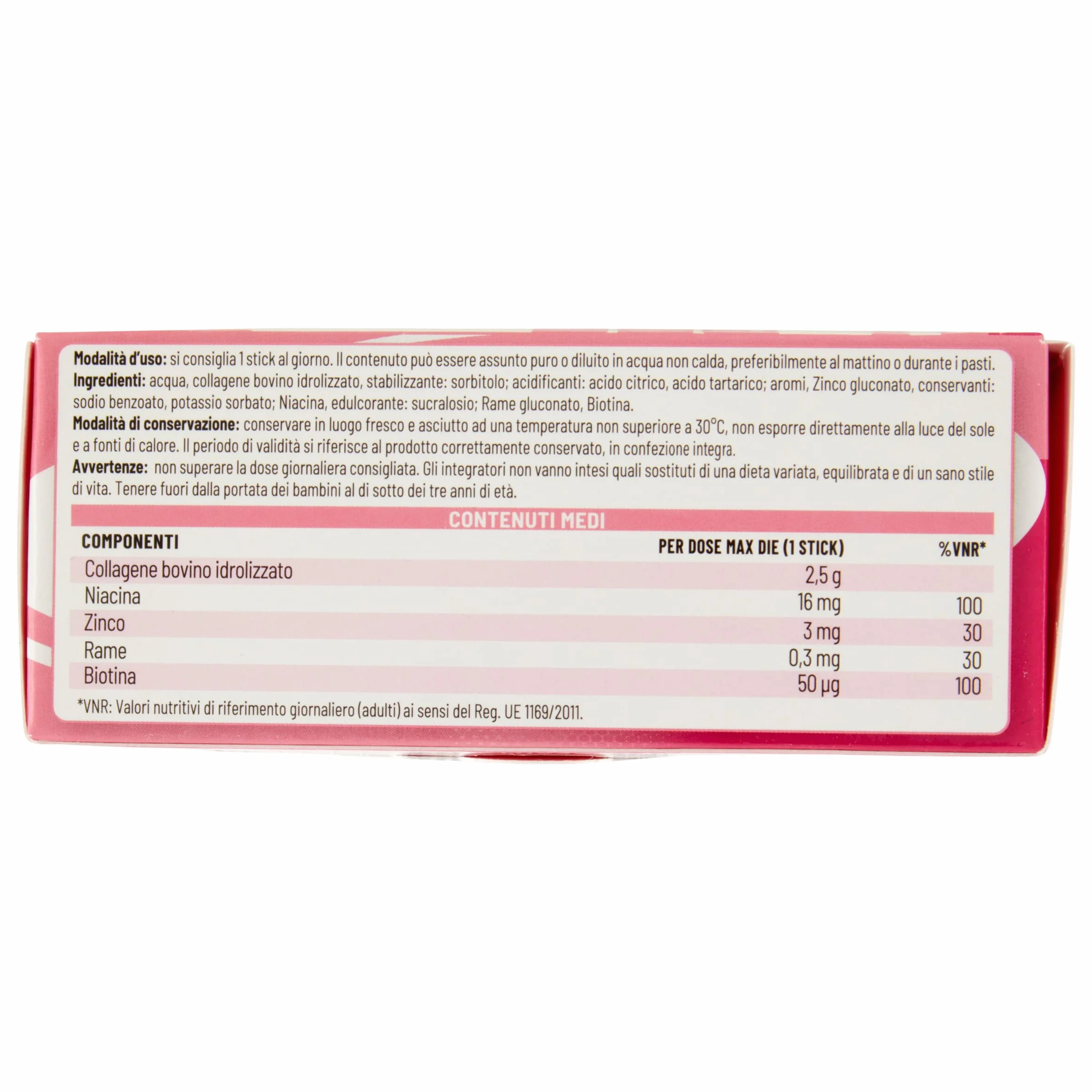 Equilibra Collagene Beauty Integratore Pigmentazione Pelle Collagene Idrolizzato Rame Zinco 10 Stickpack