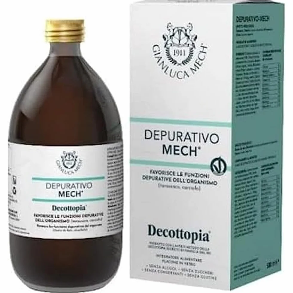 Decottopia Depurativo Mech Gianluca Mech, Liquido, 500 ml