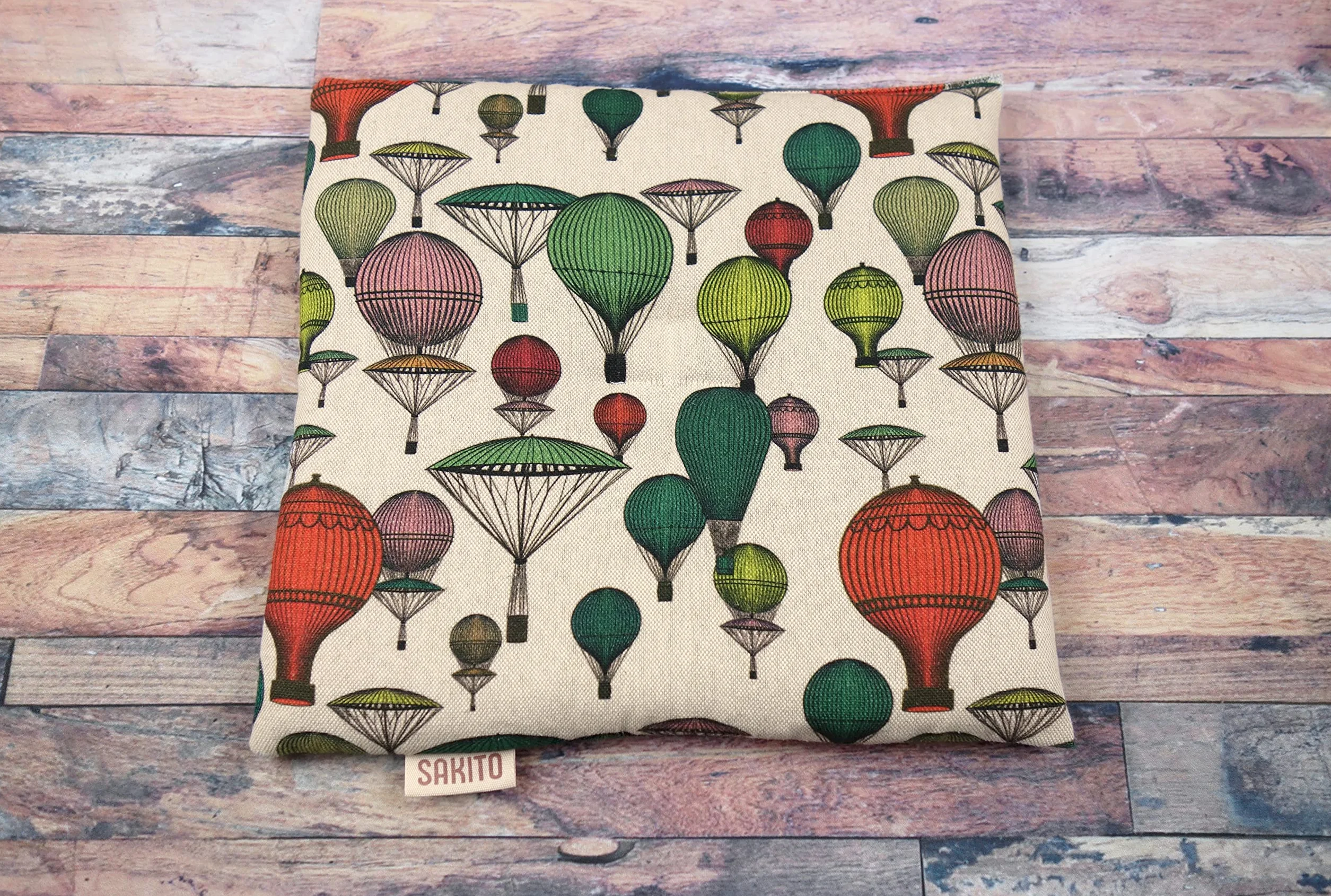 Cuscino Riscaldabile Termico Inodore - Borsa Semini Riscaldanti per Microonde (25x25 cm)