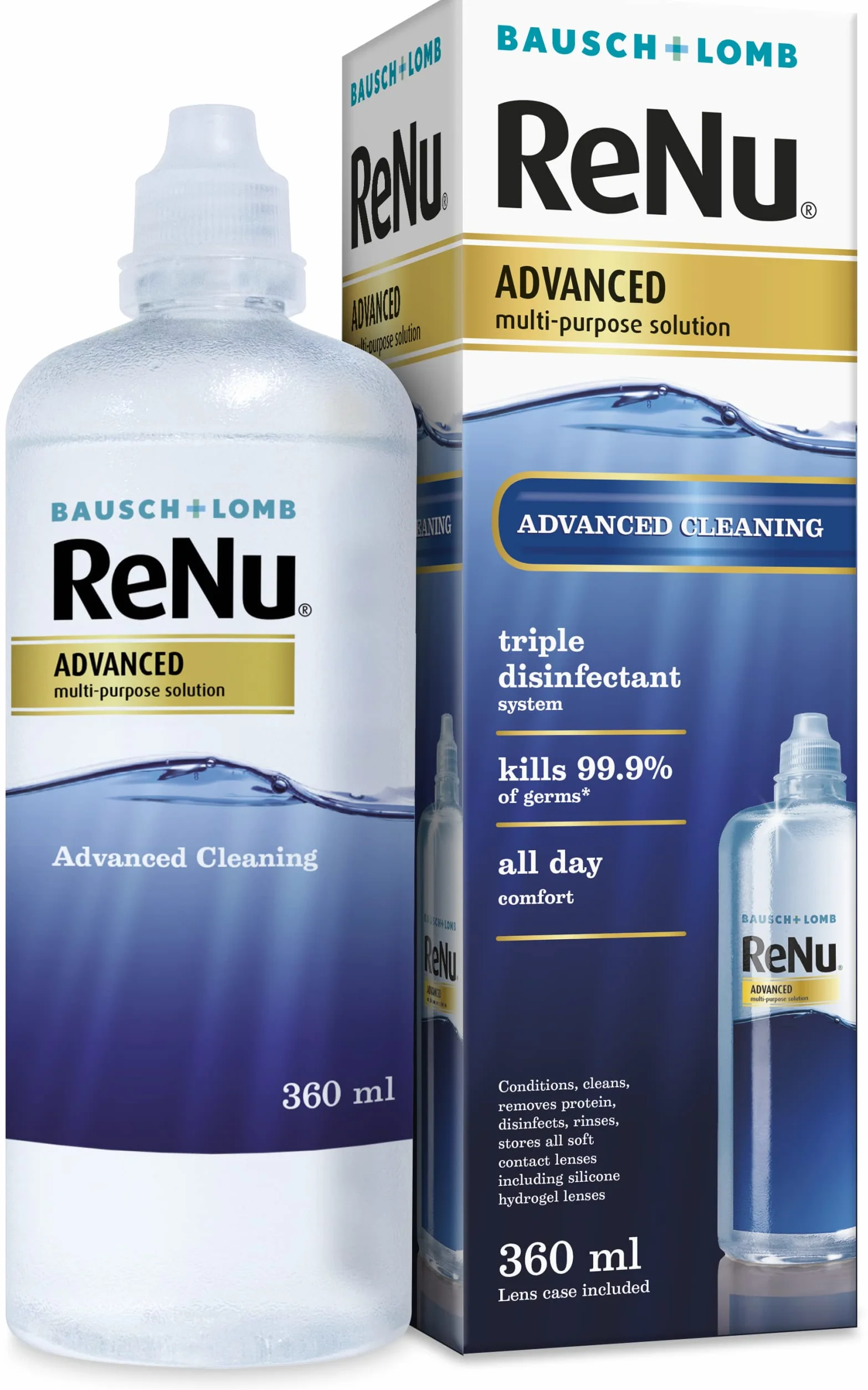 Bausch & Lomb Renu Advanced Multi-Purpose soluzione unica 360ml