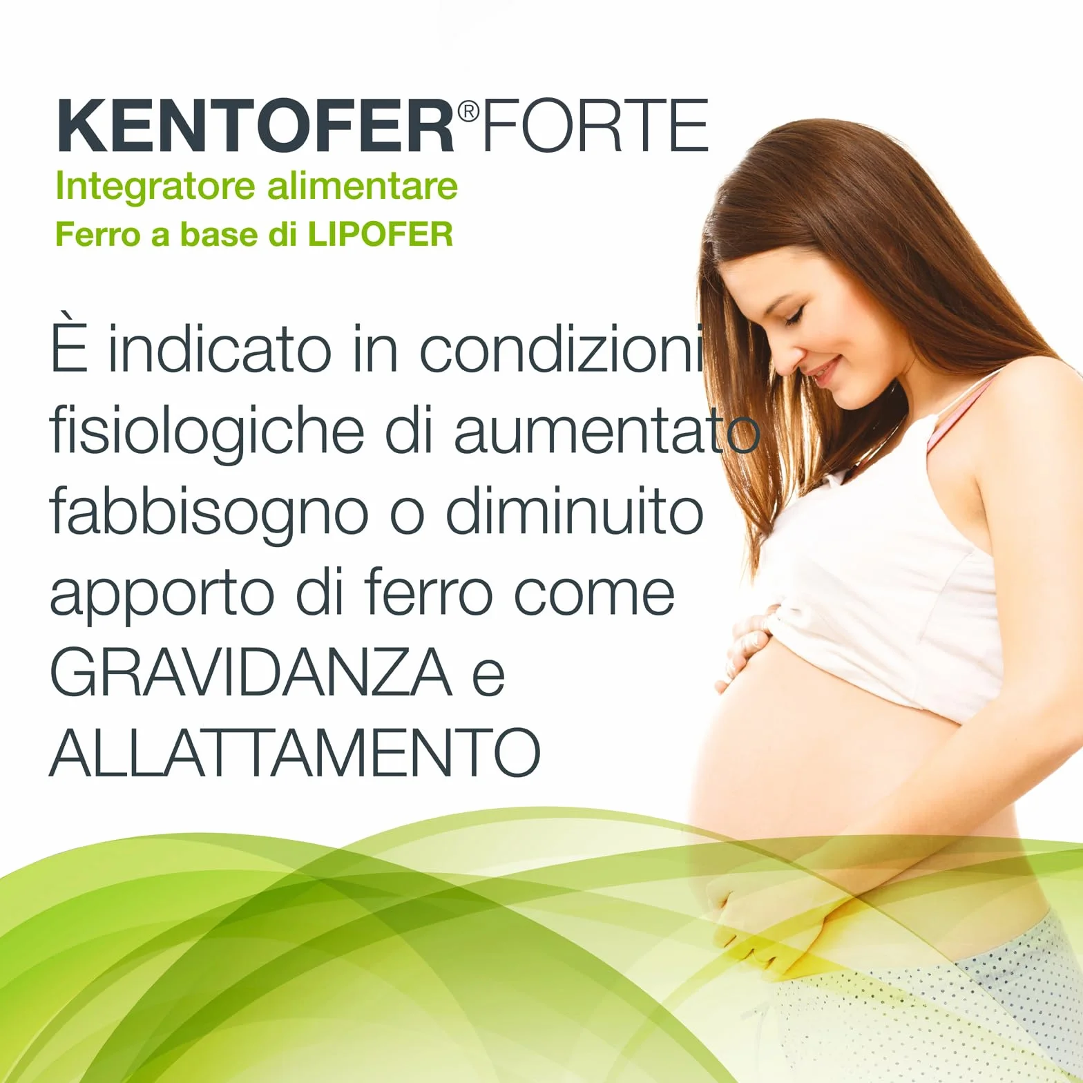 S&R Farmaceutici | KENTOFER Forte - Integratore alimentare a base di Ferro, utile supporto in caso di carenza di Ferro e di Anemia Sideropenica, 20 capsule da 568 mg