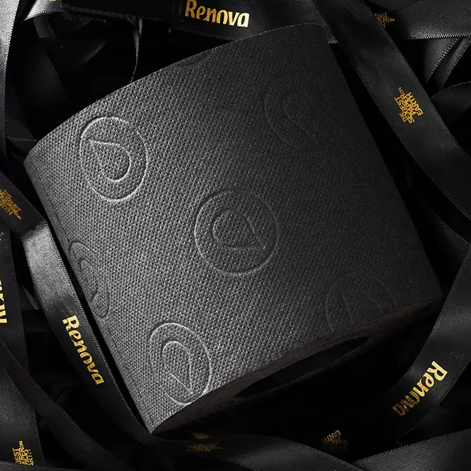RENOVA carta igienica nero 6 rotoli