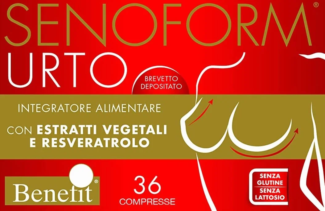 BENEFIT SENOFORM URTO INTEGRATORE ALIMENTARE rassodante seno 36 compresse