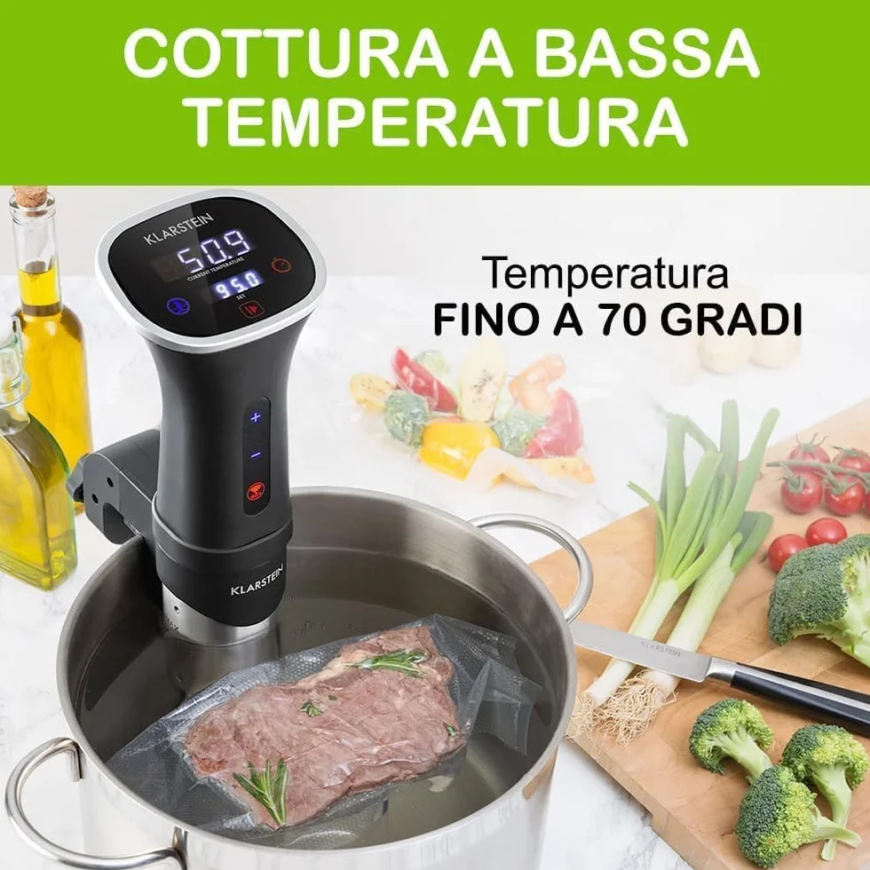 GM 100 Sacchetti Sottovuoto Goffrati 10x15 cm per Alimenti, Senza BPA