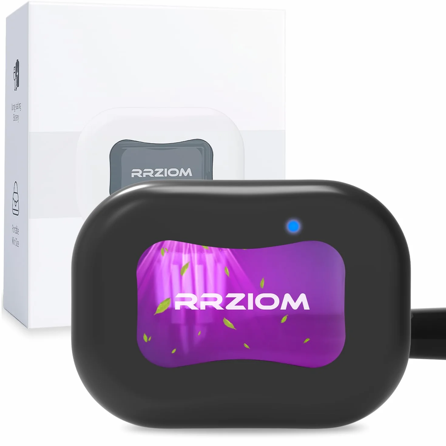 Sterilizzatore Spazzolini da Denti, RRZIOM UV-C Disinfettanti Per Spazzolini Ricaricabile Per Viaggi a Casa, Porta Spazzolino UV Per Spazzolini Tutti Gli Spazzolino da Denti (Nero)