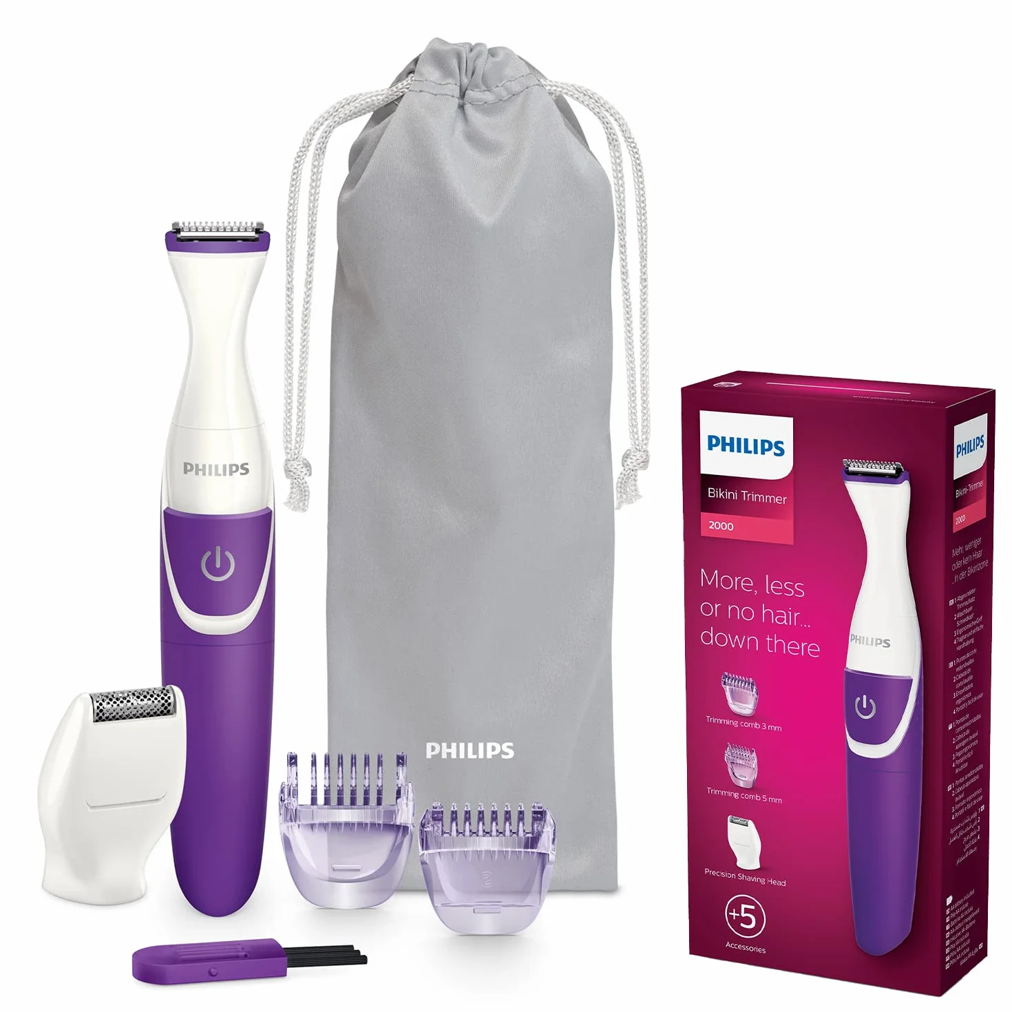 Philips BRT383/15 BikiniGenie Rifinitore per Zona Bikini