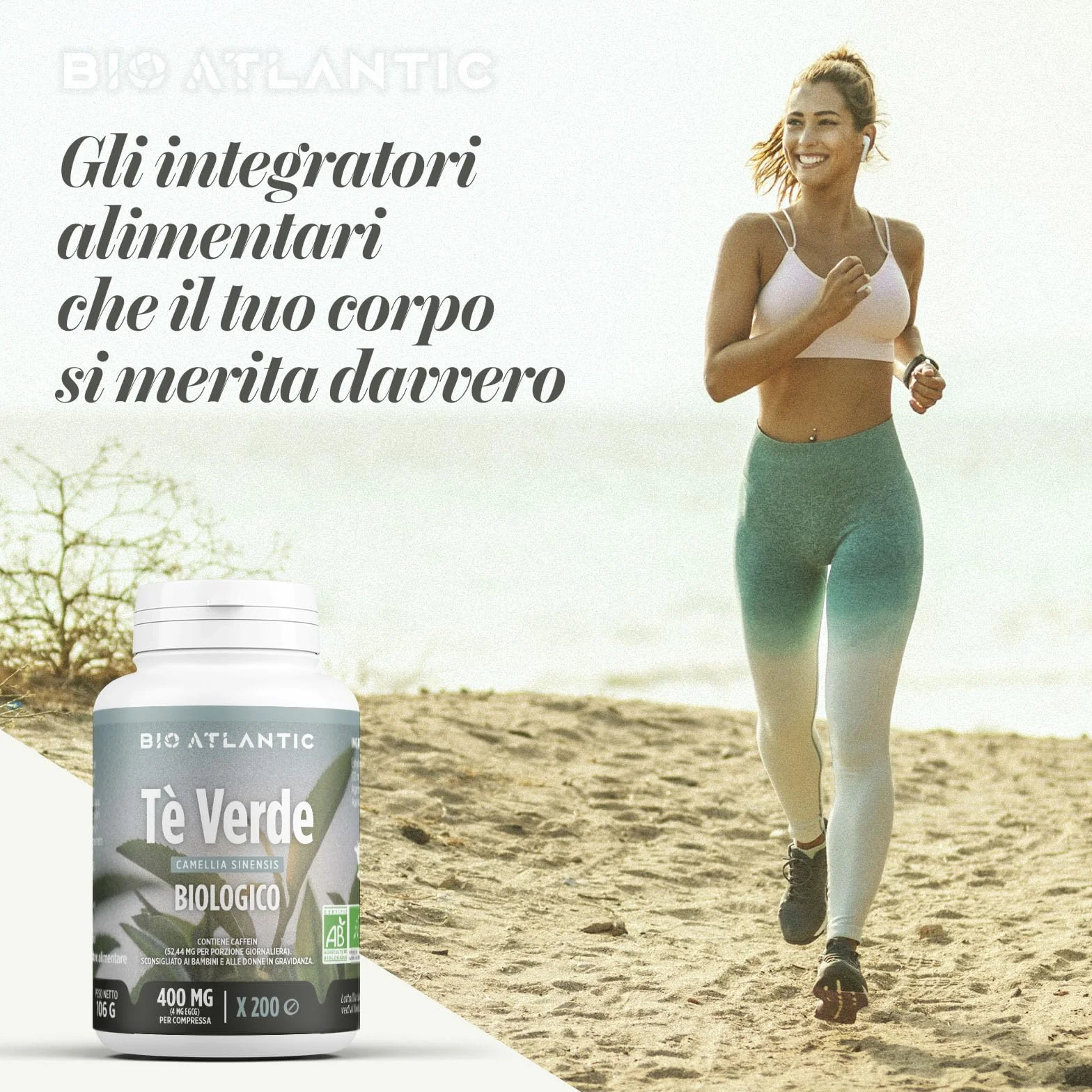 Tè Verde Bio - 400 mg - 200 Compresse