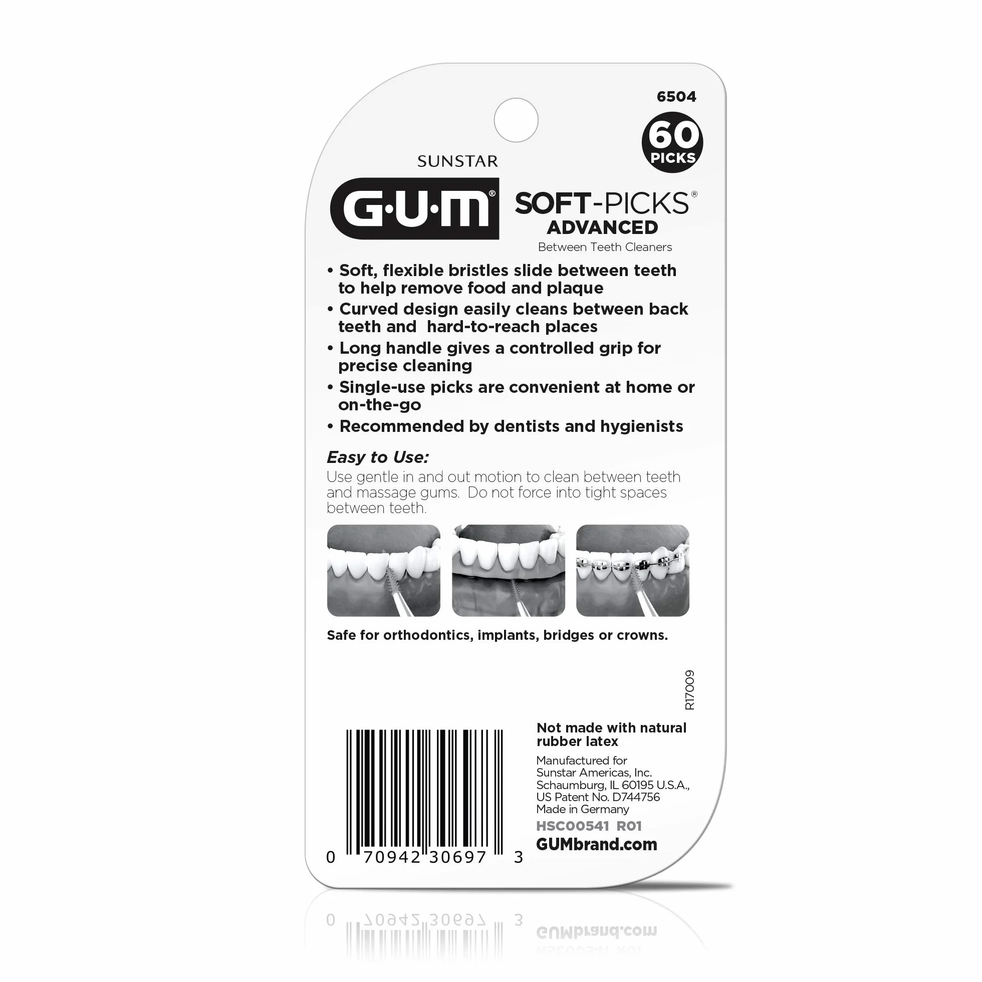 G-U-M Soft Picks Advanced 60 count
