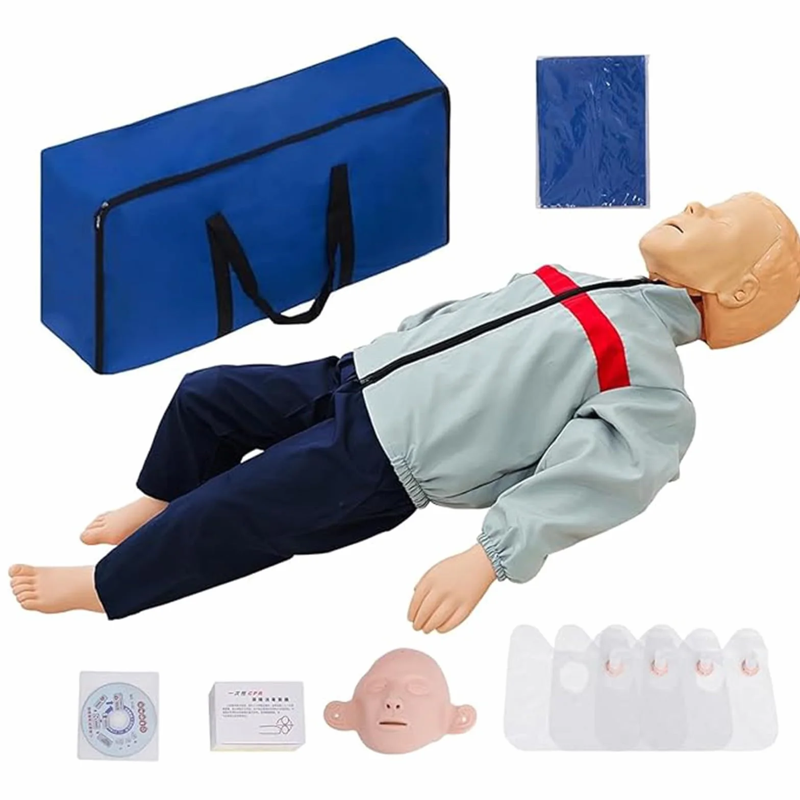 Manichino per bambini rianimazione cardiopolmonare addestramento ostruzione vie aeree