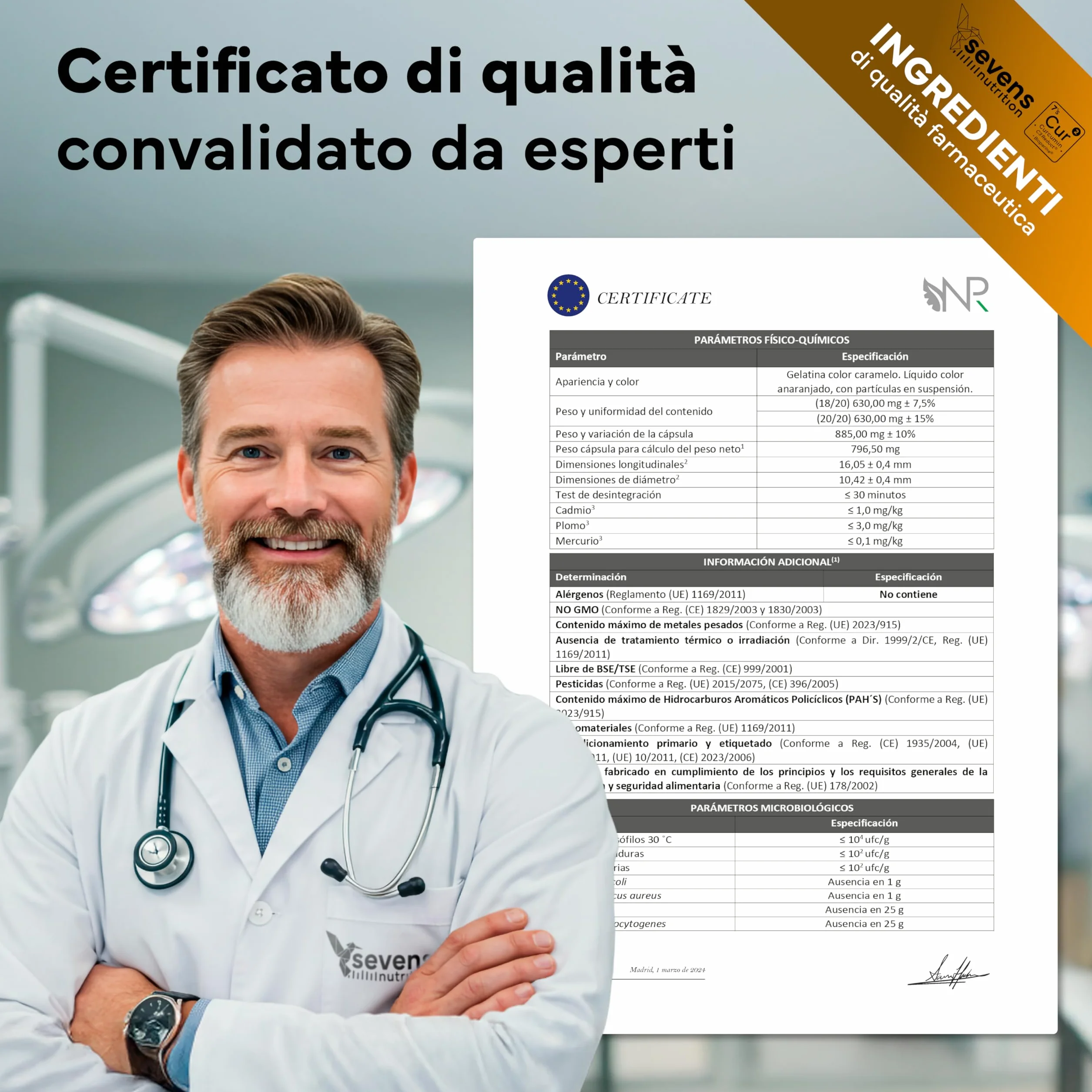 Curcumina 95% Curcuminoidi con Piperina e BioPerine® - Capsule Alta Biodisponibilità - Integratore Articolazioni e Digestione