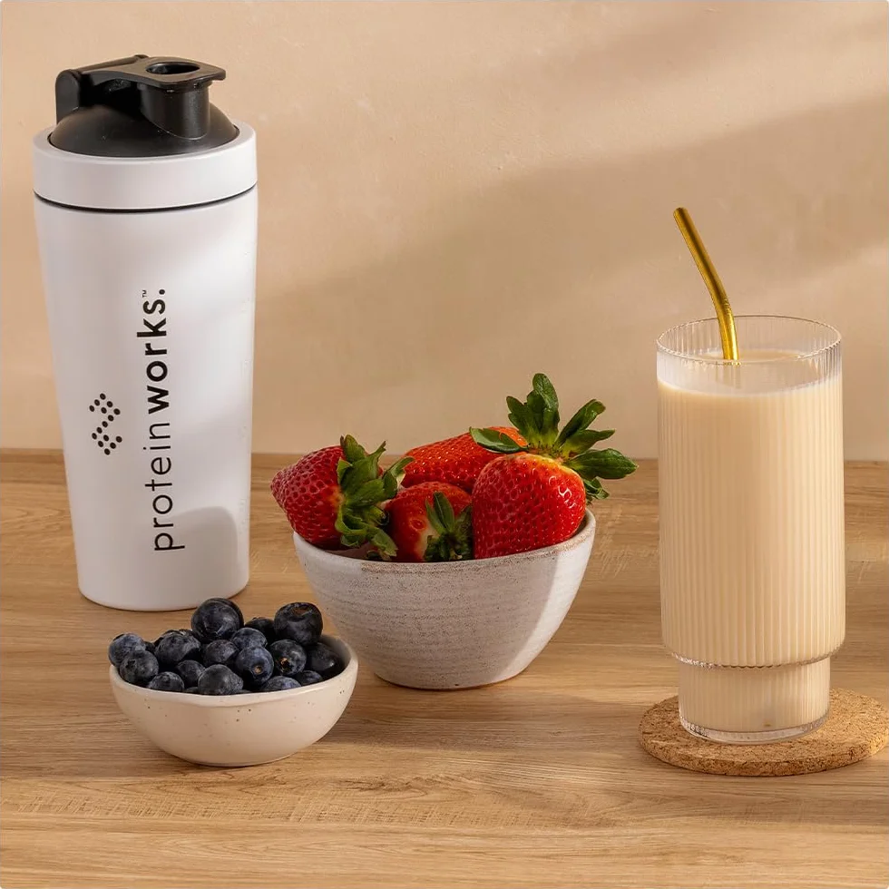 Protein Works | Diet Breakfast 360 – GOLD Innovation, Shake Colazione Sostitutivo Pasti Dietetico Salva-Tempo, Con Caffeina, Basso Zucchero, Caramel Latte, 36 Porzioni, 2kg