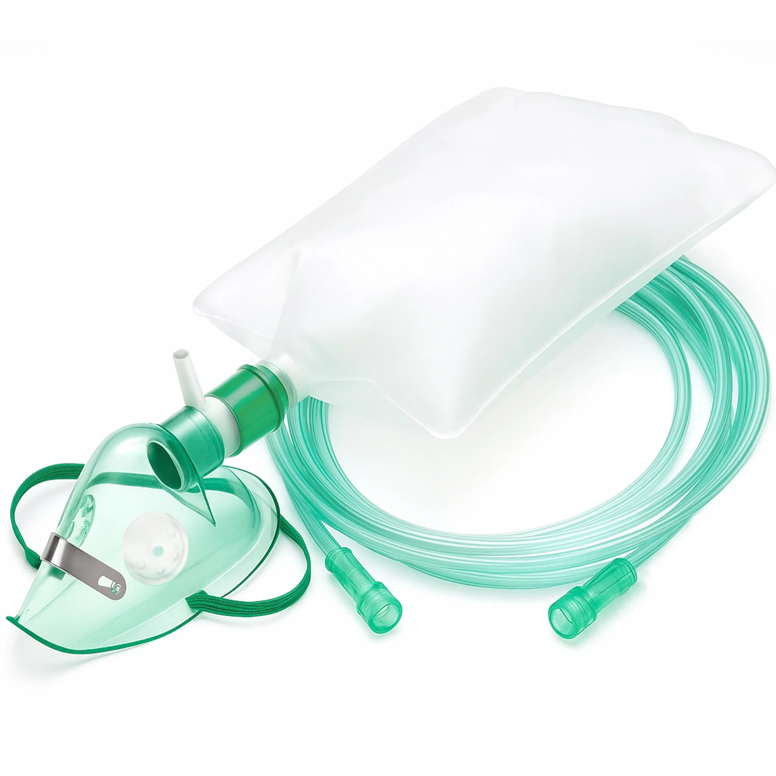 OX-MASK Maschera ossigeno con Reservoir tubo 200 cm Adulto con ferretto stringinaso