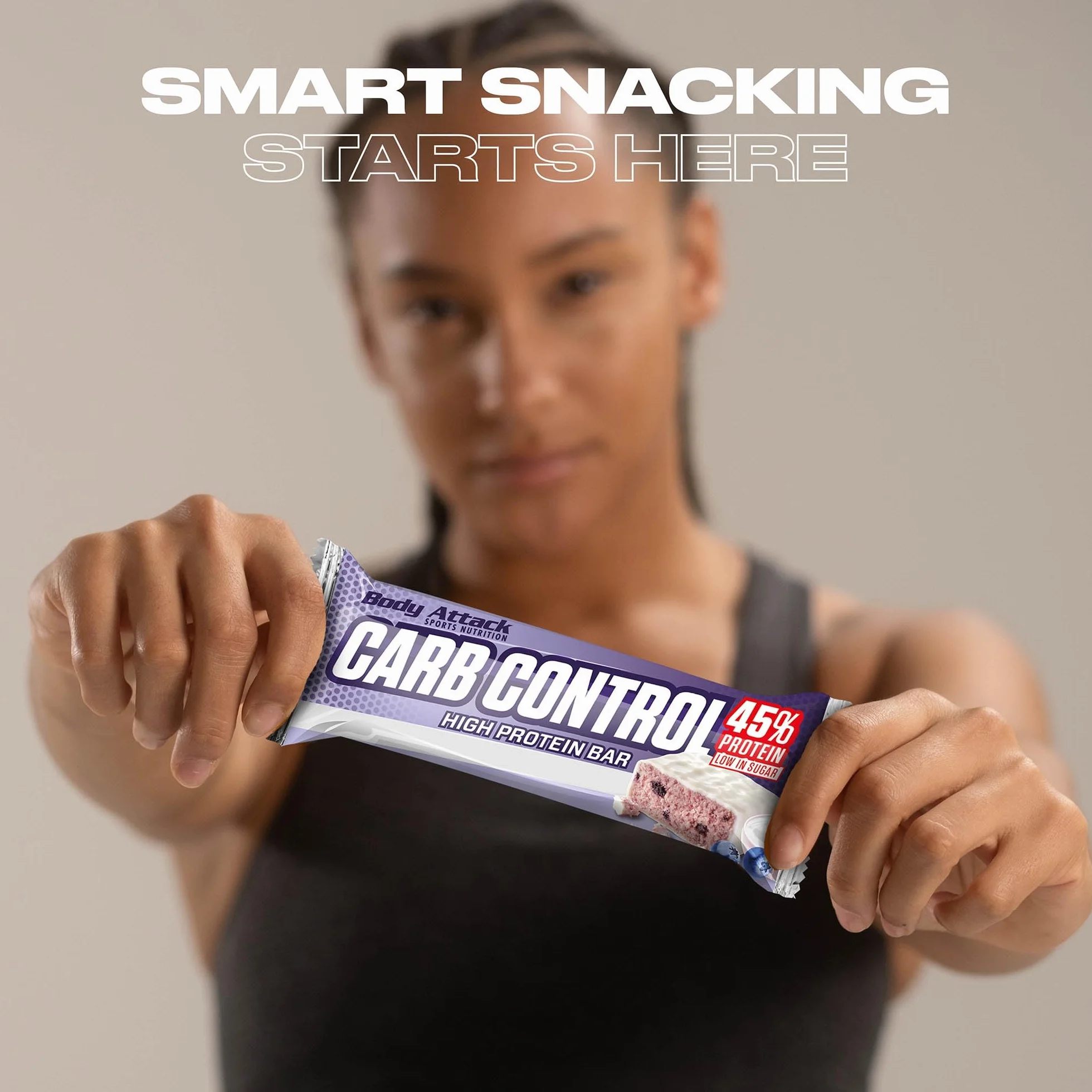 Body Attack Barretta Proteica Controllo Carboidrati