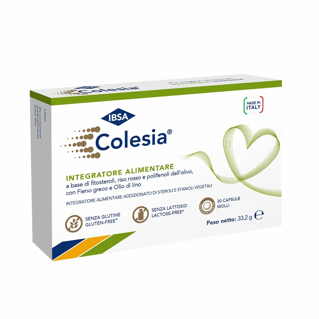 Colesia IBSA Farmaceutici 30 Capsule Molli