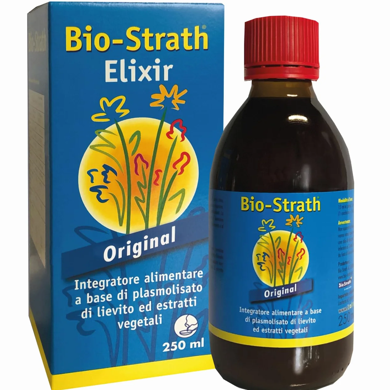 Strath Elixir Sciroppo Naturale Tonico per Concentrazione Energia Vitalità Digestione 250 ml