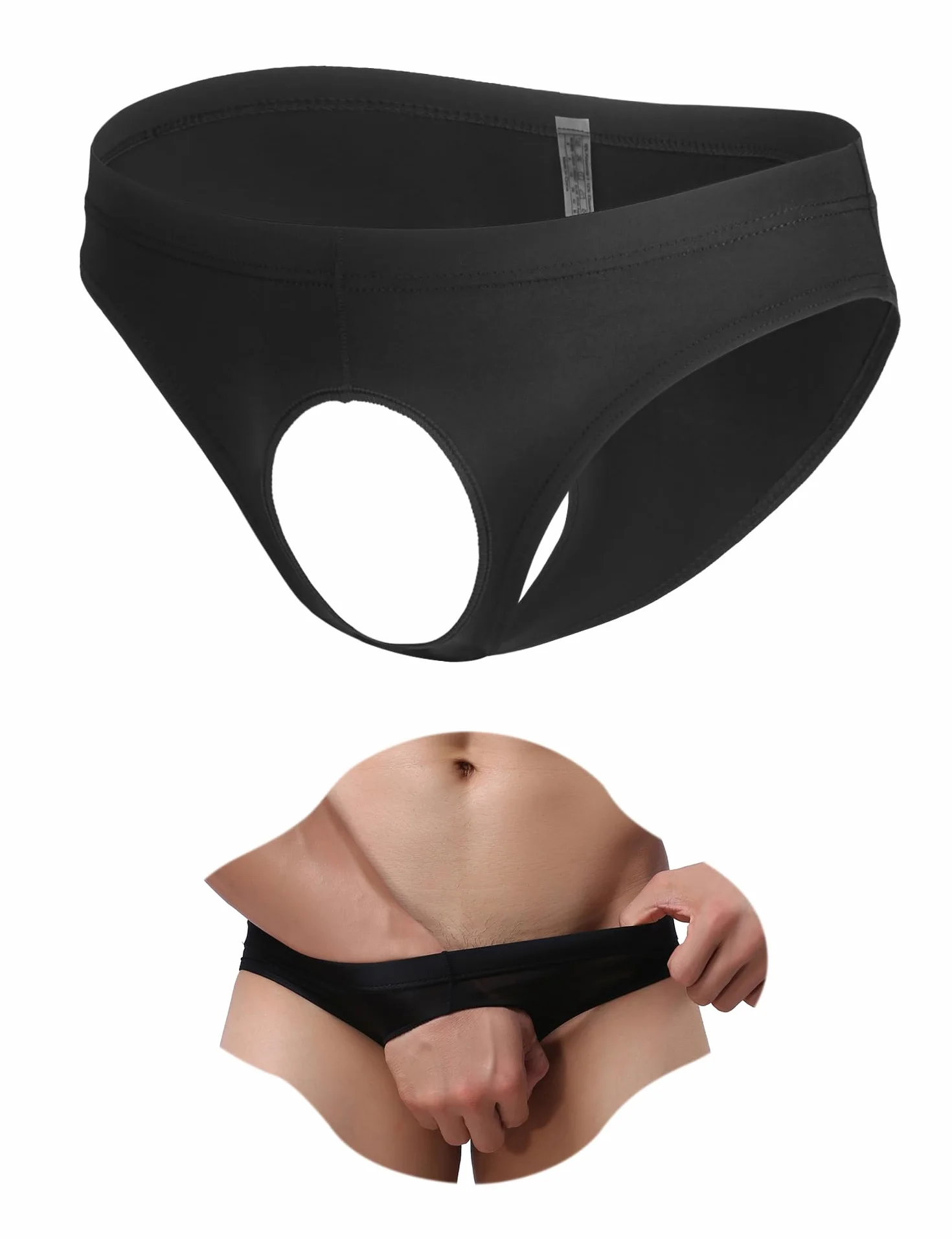 Perizoma Uomo Seducente Mutande Apertura Frontale Tanga Taglie Forti Intimo Slip Vita Bassa Jockstrap Traspirante Sospensorio Lencería Masculina Briefs Thong Man Underwear
