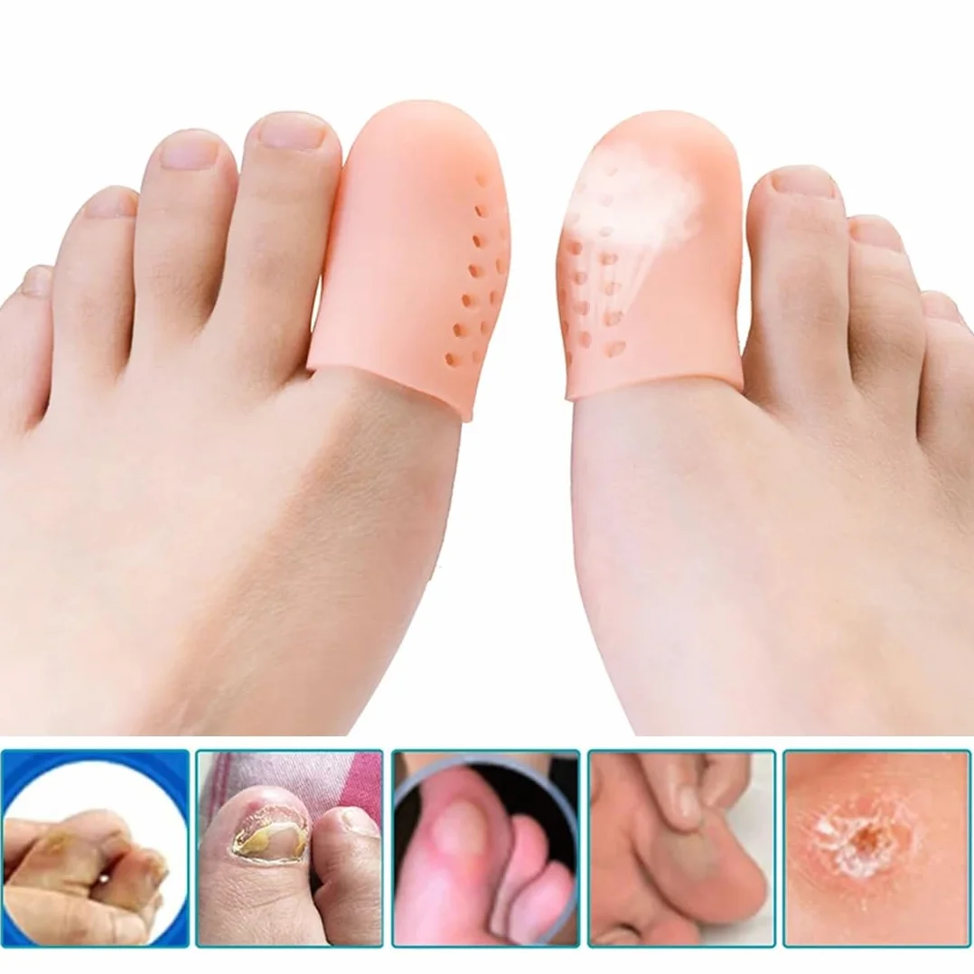 16 Pezzi Protezione Alluce, Copri Alluce Silicone, Proteggi Alluce, Copri Alluce Calli